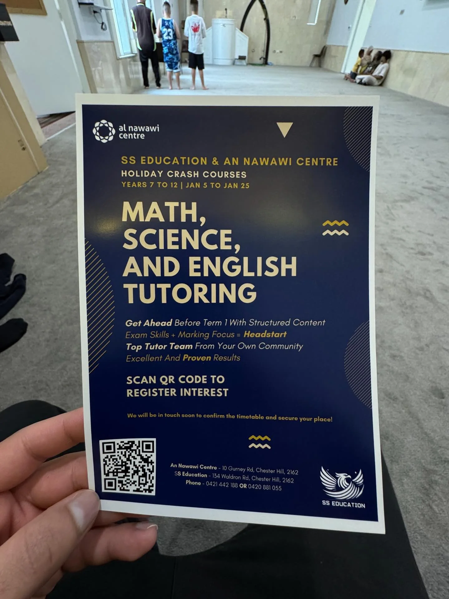 Proud to announce we have PARTNERED with An Nawawi Centre @alnawawicentre for these upcoming holidays. Our HOLIDAY CRASH COURSES are designed to get you a headstart in a variety of subjects ranging from Year 7 to Year 12. Enrol NOW or drop us a DM ⏰