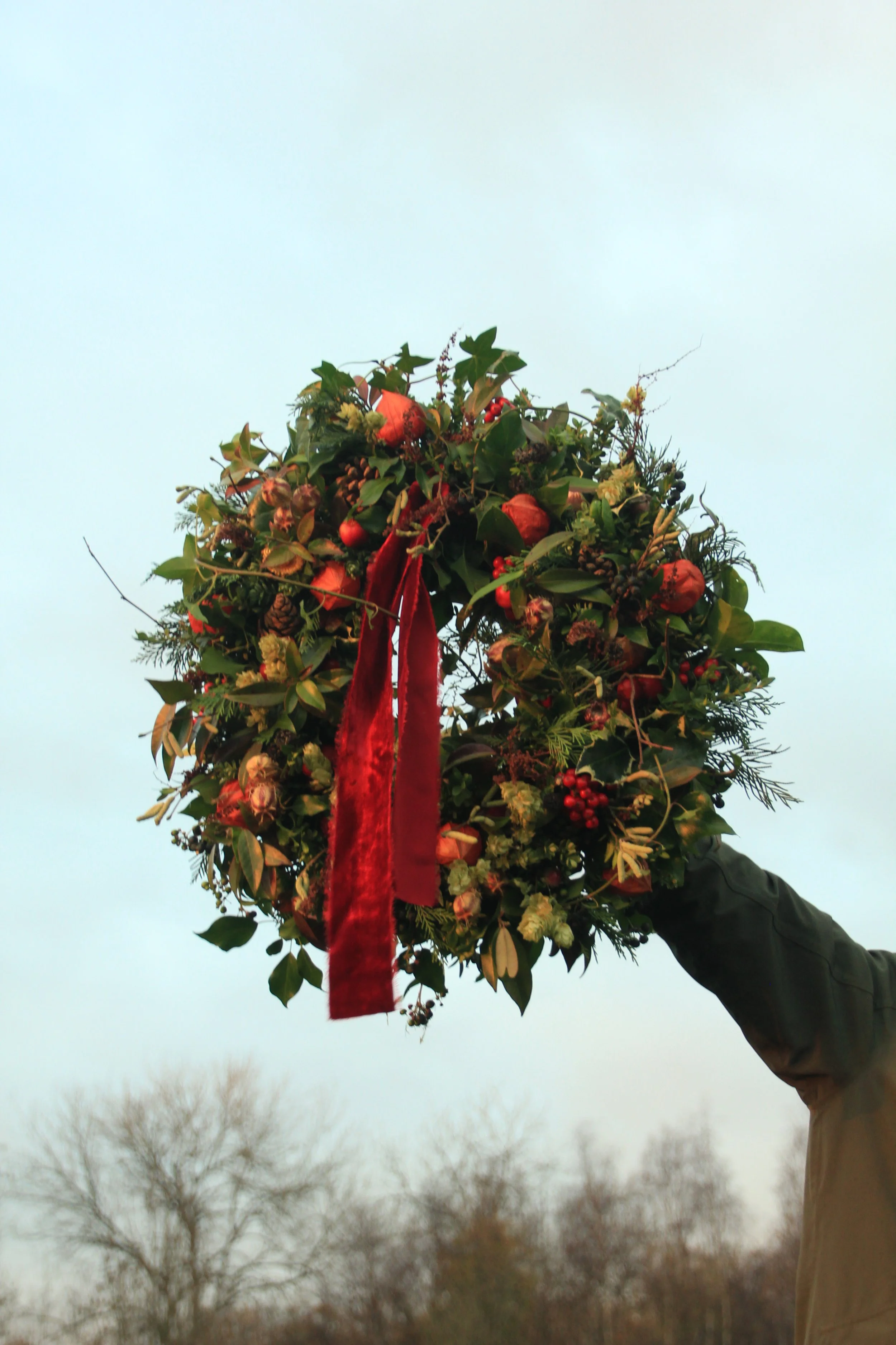Charles Dickens Wreath