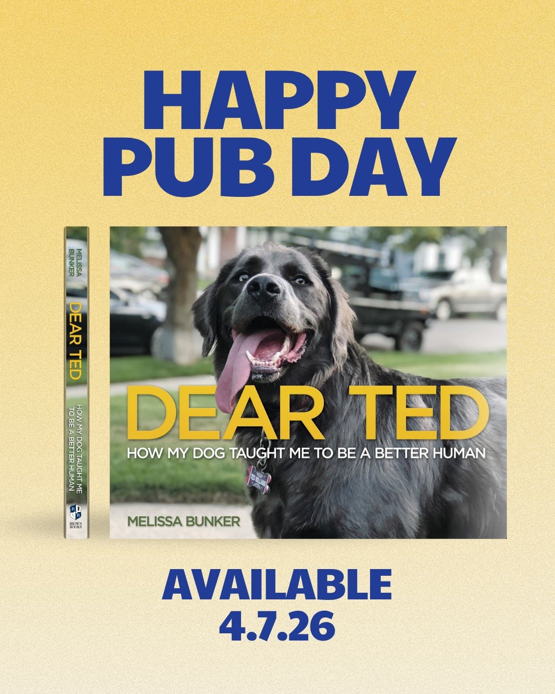 Happy Pub Day to DEAR TED! Available wherever books are sold, make sure to pick up your copy today!

A collection of reflective letters and lovingly curated photographs of the one and only Ted, DEAR TED is the perfect book for anyone who has ever had