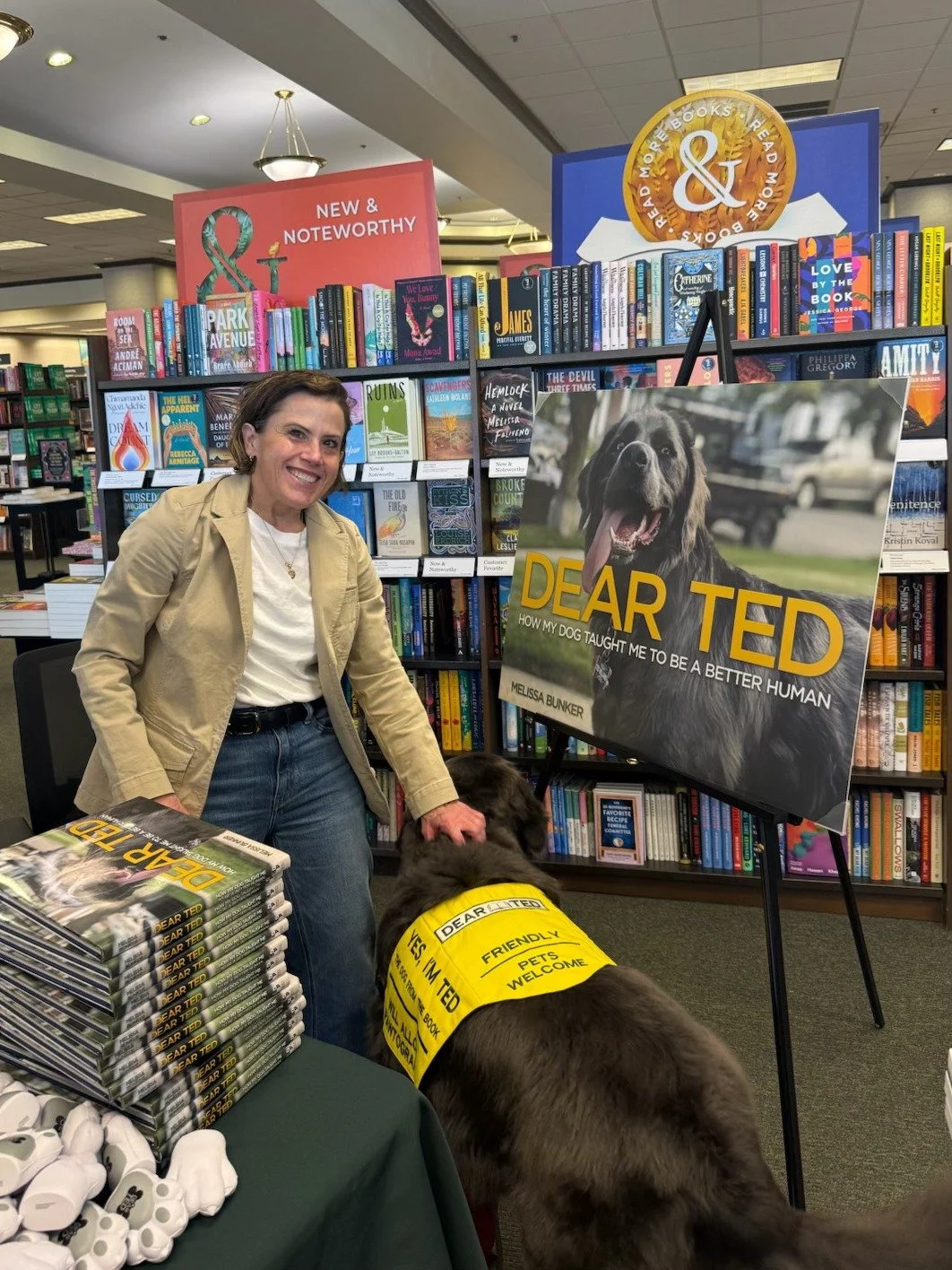 Ted and Missi recently celebrated the launch of DEAR TED at Barnes &amp; Noble Fort Union! 

Together friends and family gathered to meet with Ted and get their very own copies signed. 

A very large thank you to everyone who turned out and made this
