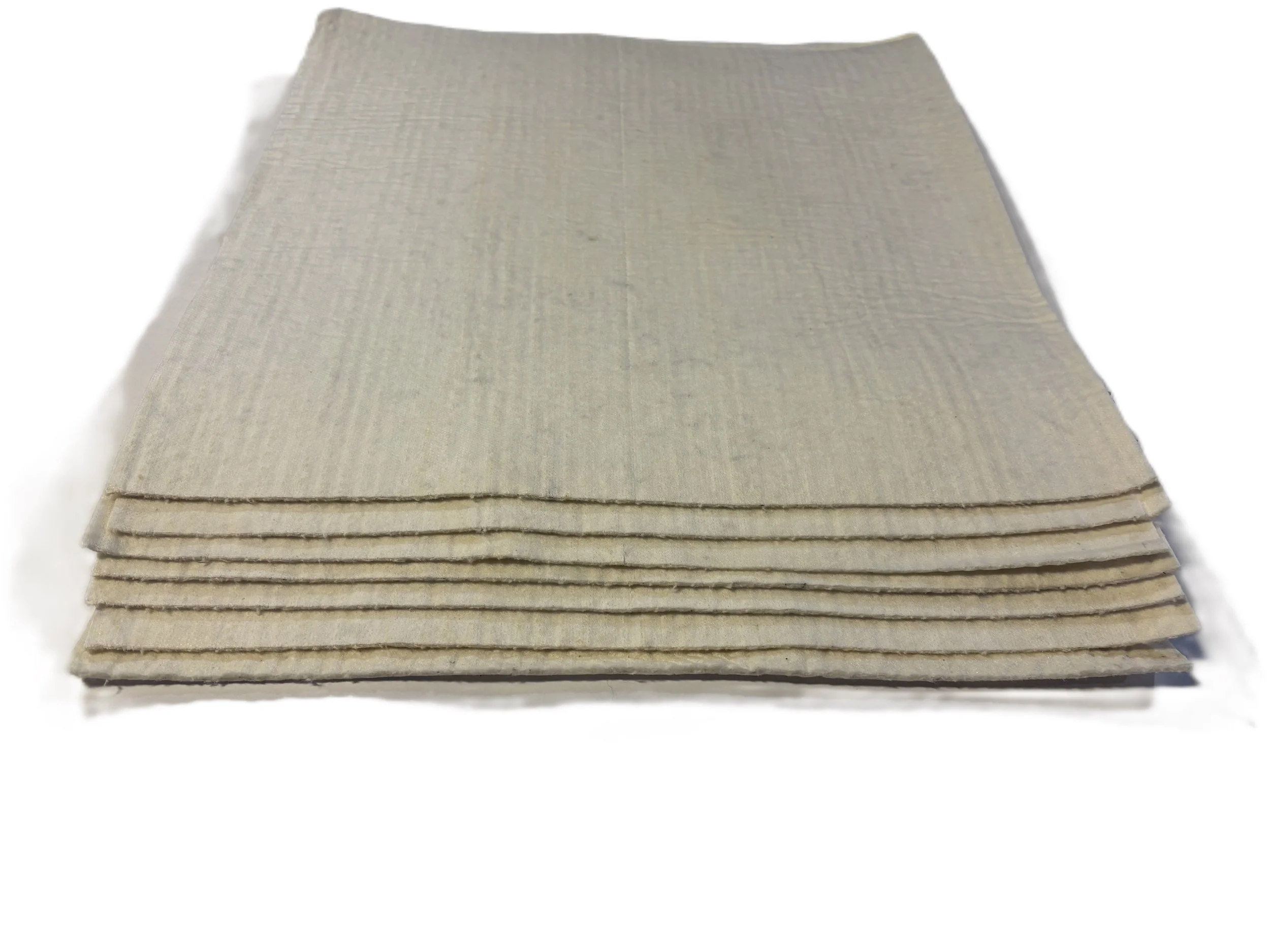 Oil-Only, Lint-Free, Absorbent Pads, 100 pack, White, 16 in L x 16 in W