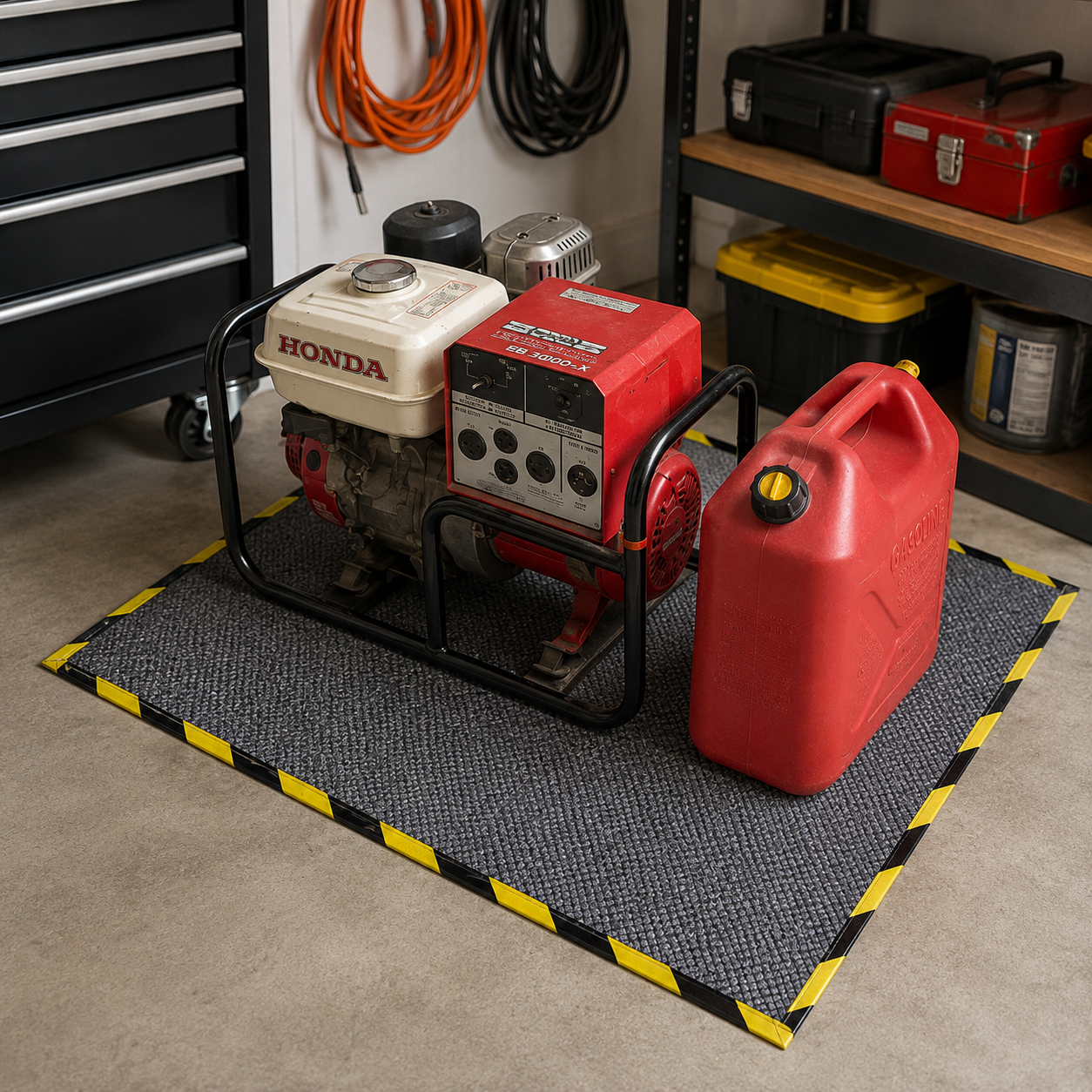 Equipment Mat with Armor-Grid Small, Medium, Large