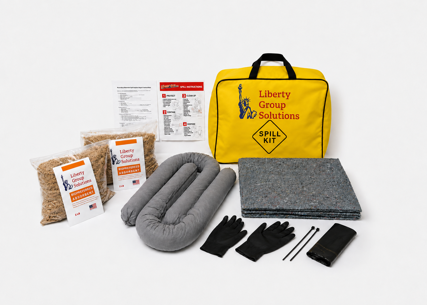 Universal Bag Spill Kit - 12 Gallon