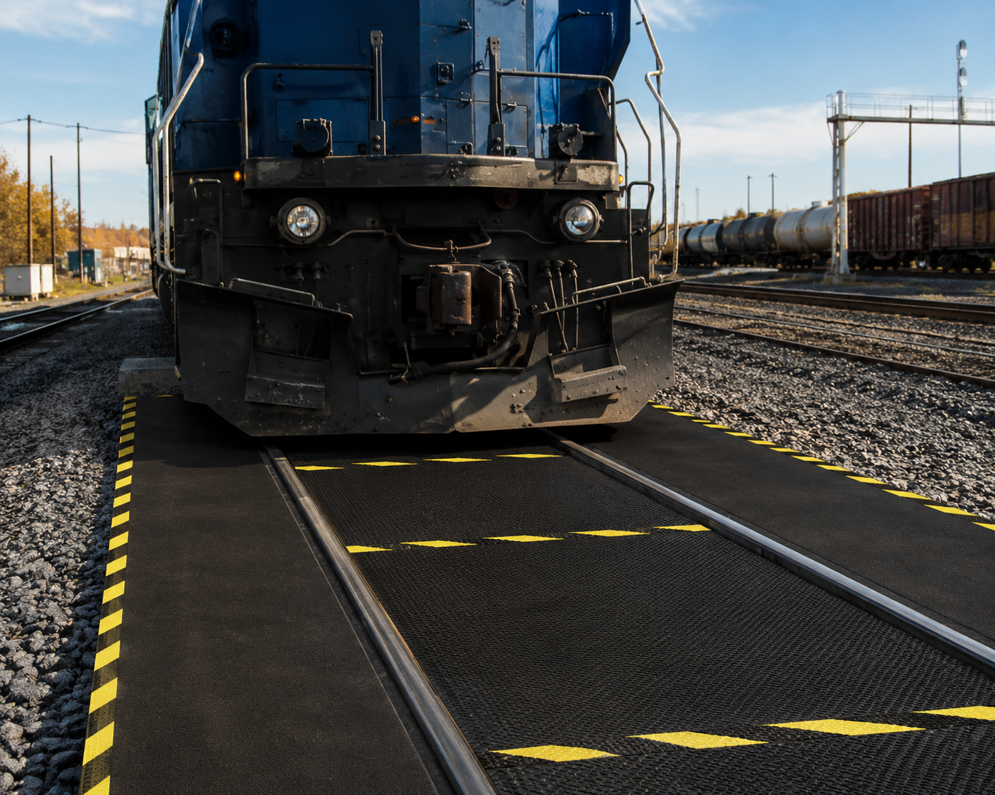 Rail-Road Absorbent Track Mats