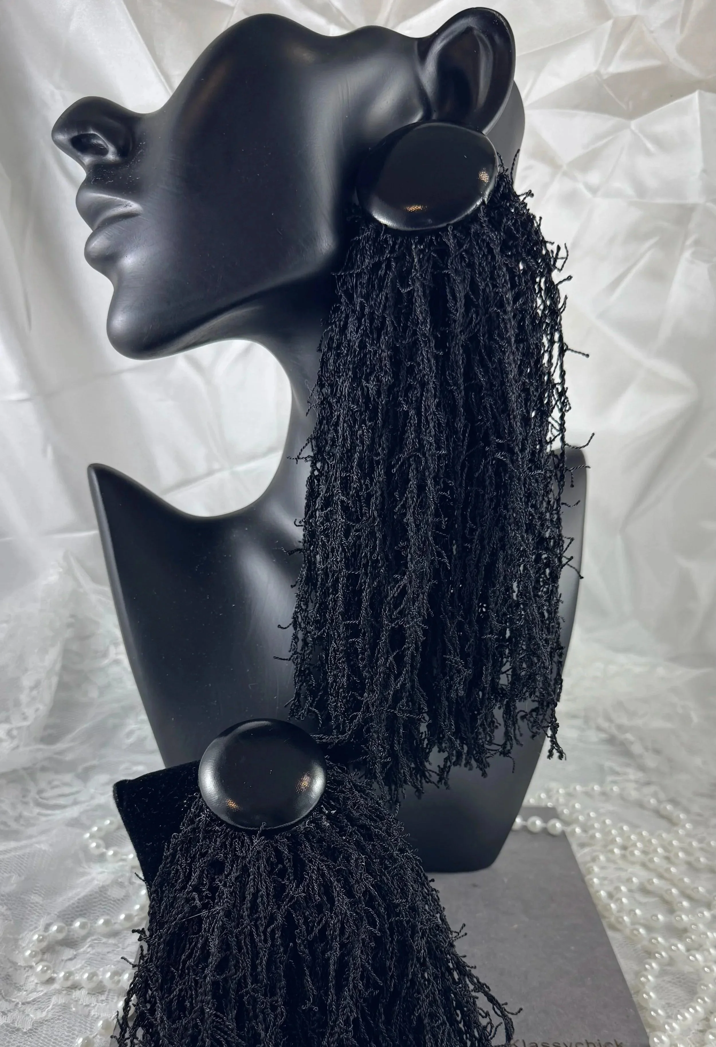 After Dark Tassel Earrings