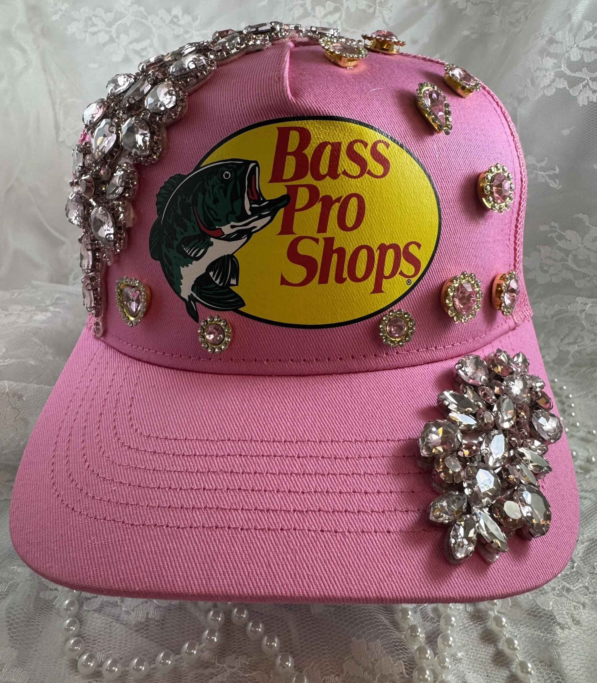 Glamorous Bling Bass Pro Shops Cap
