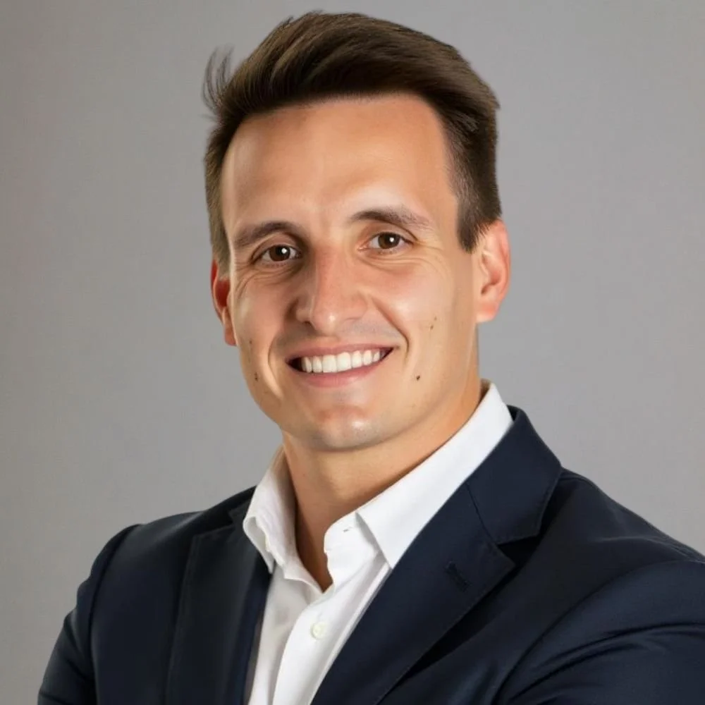 A headshot of Walter Frank