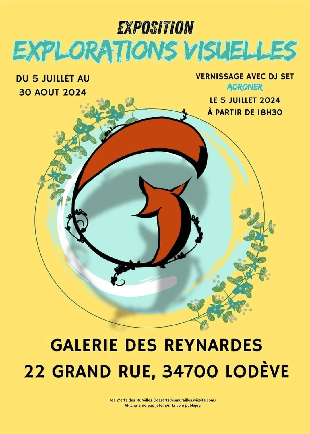 Explorations Visuelles, Galerie des Reynardes, Lodève- 2024.
