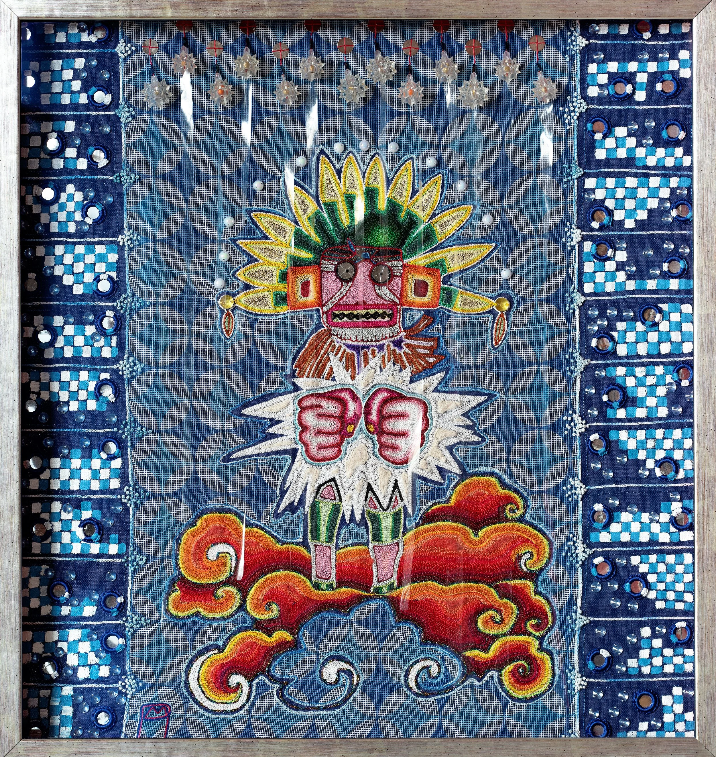NON
broderie main, peinture, perles.
2018
Tableau indisponible