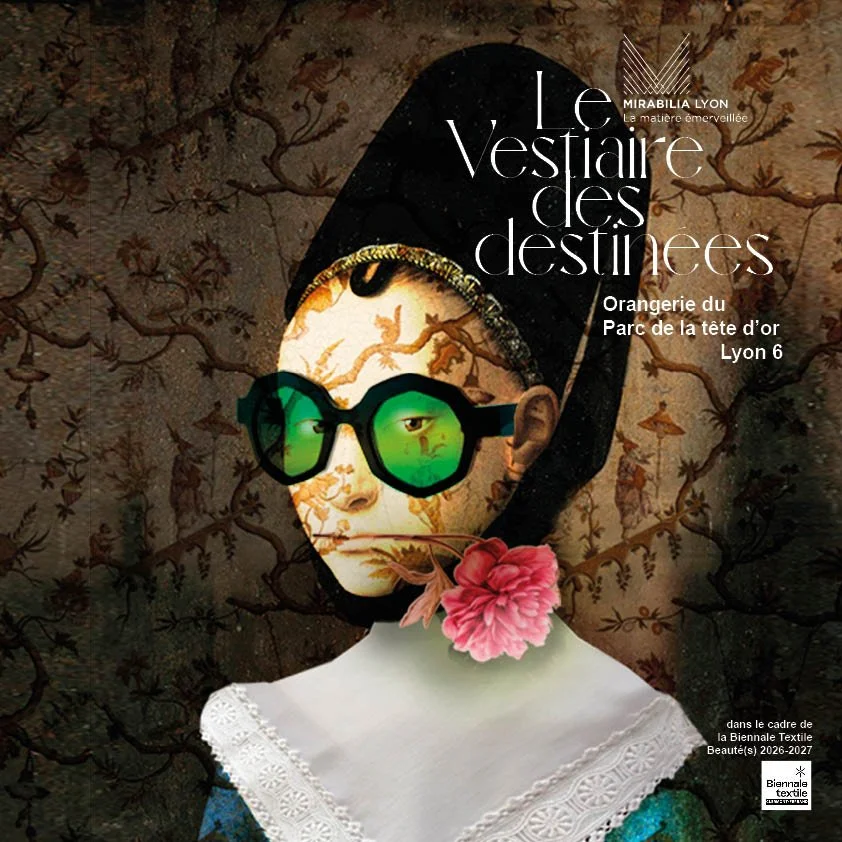 LE VESTIAIRES DES DESTINEES, exposition d'art porté, Orangerie du Parc de la tête d'or, Lyon 6, du 12 au 26 septembre 2026- avec Mirabilia Lyon et Biennale Textile