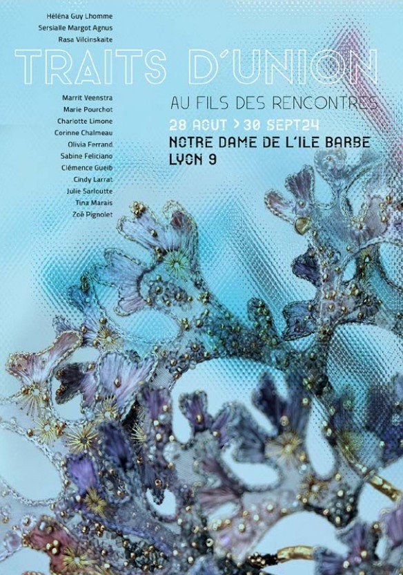 TRAITS D’UNION, Notre Dame de l’ïle Barbe-Biennale de Lyon OFF-2024.