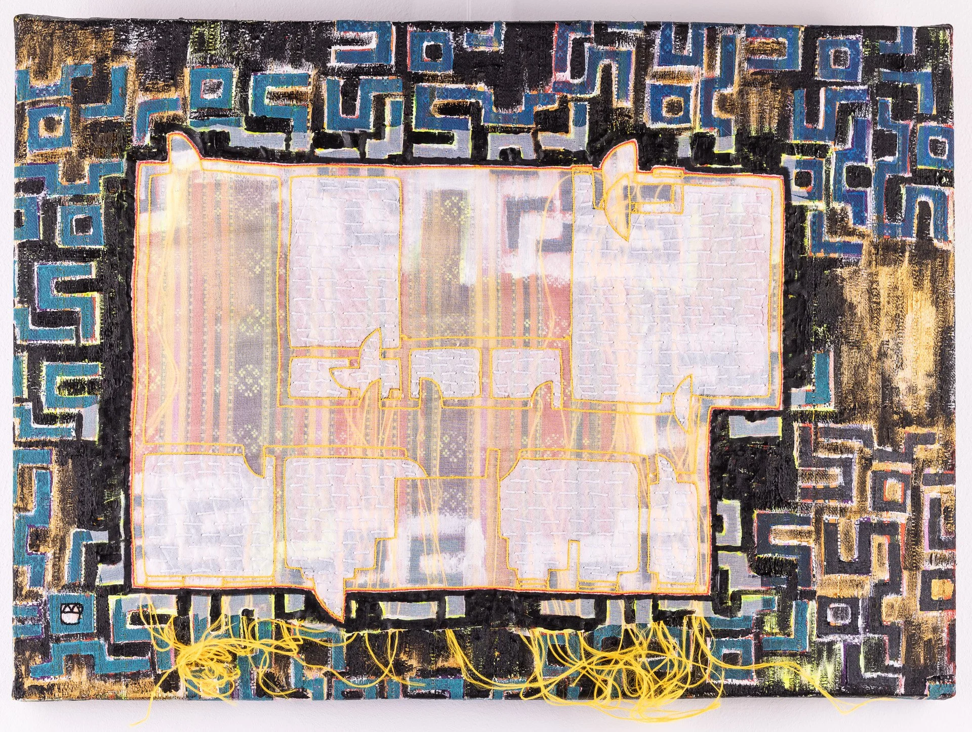 Musik
Broderie main, gravure, peinture
H51xL82
2026
Photo Alain Scherer