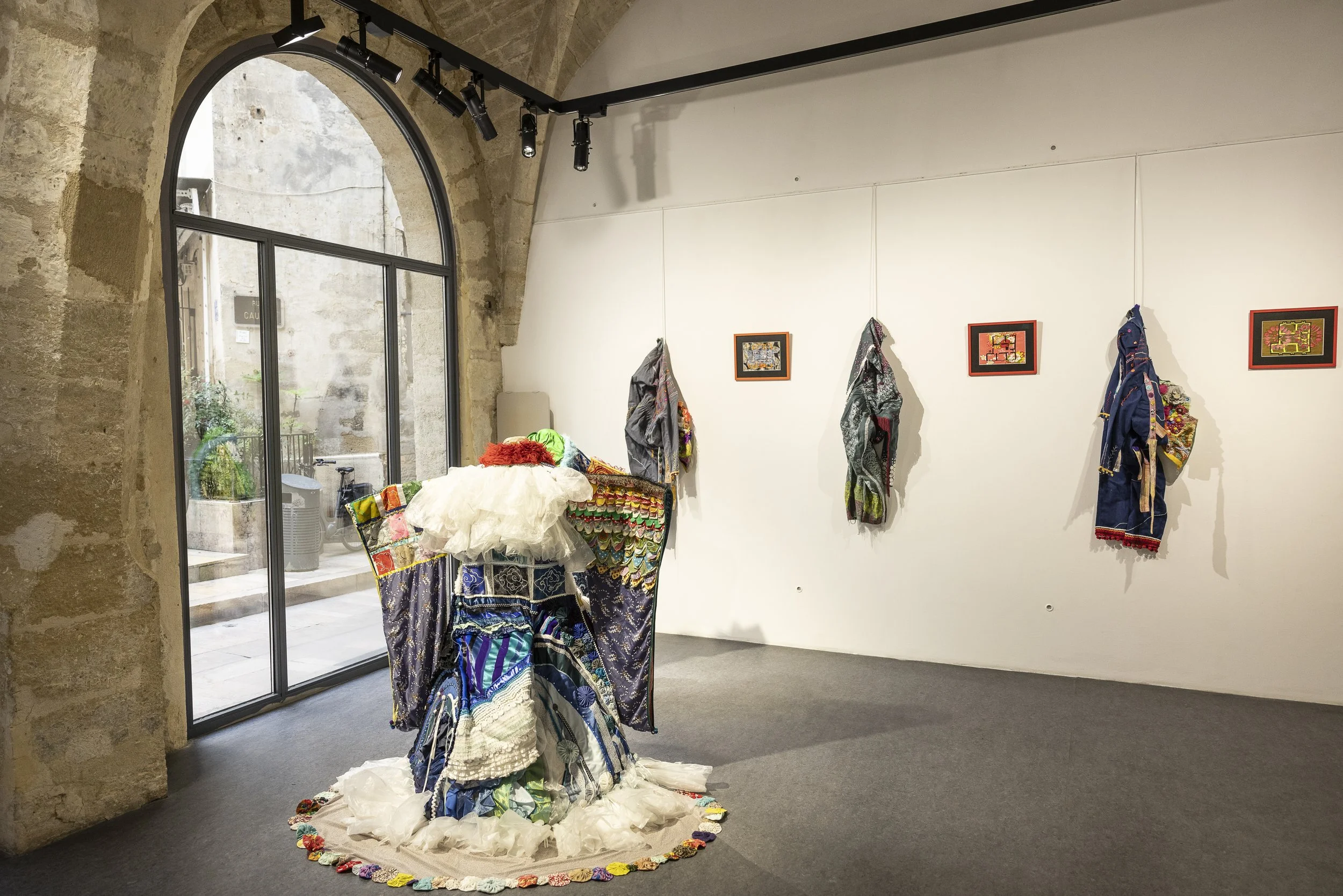 Exposition Marie Pourchot-Trafics-2022-Espace Saint Ravy, Montpellier-Photo Alain Scherer
