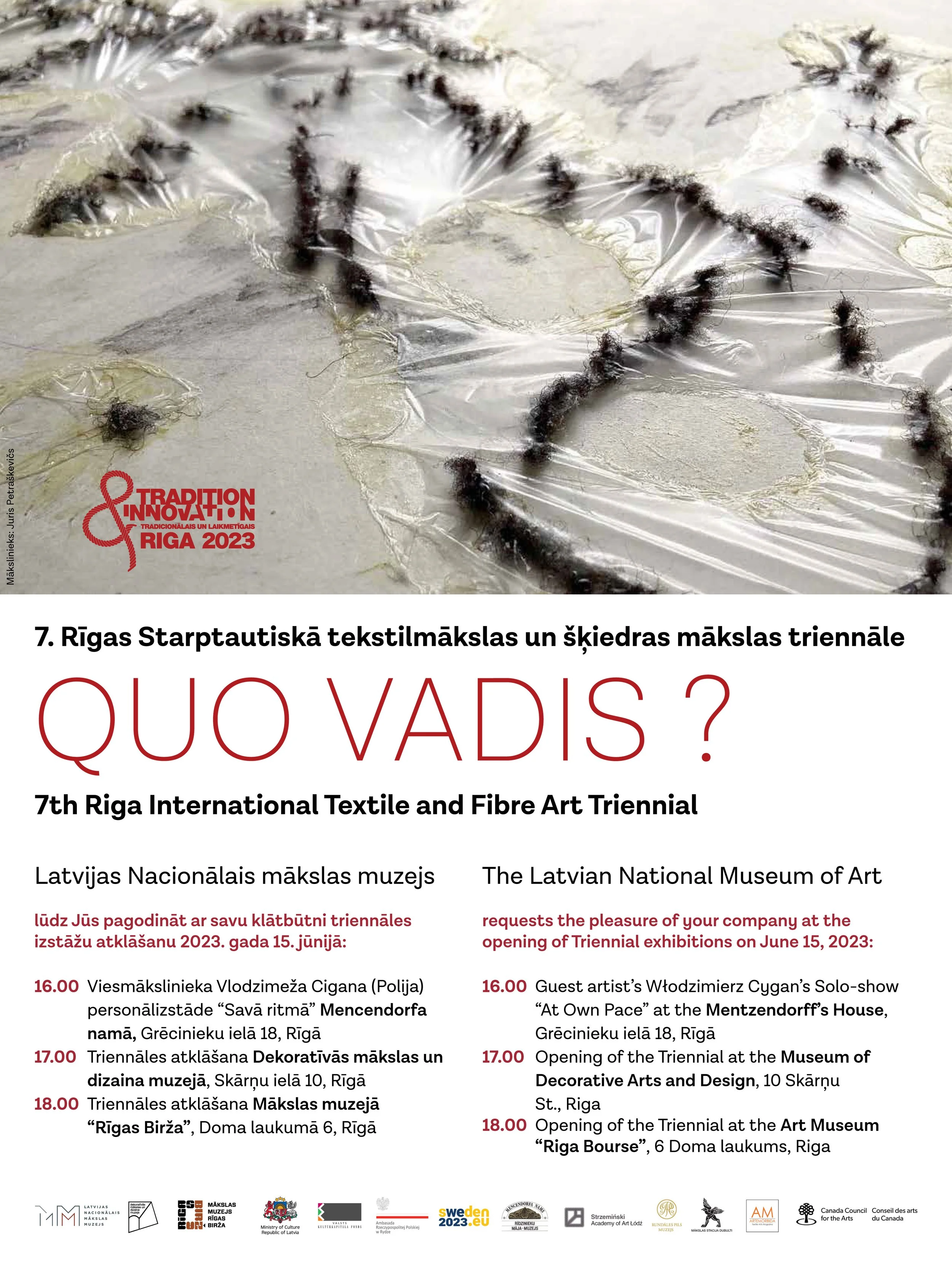 Quo Vadis? Musée de la Bourse, Riga, Lettonie-2023.