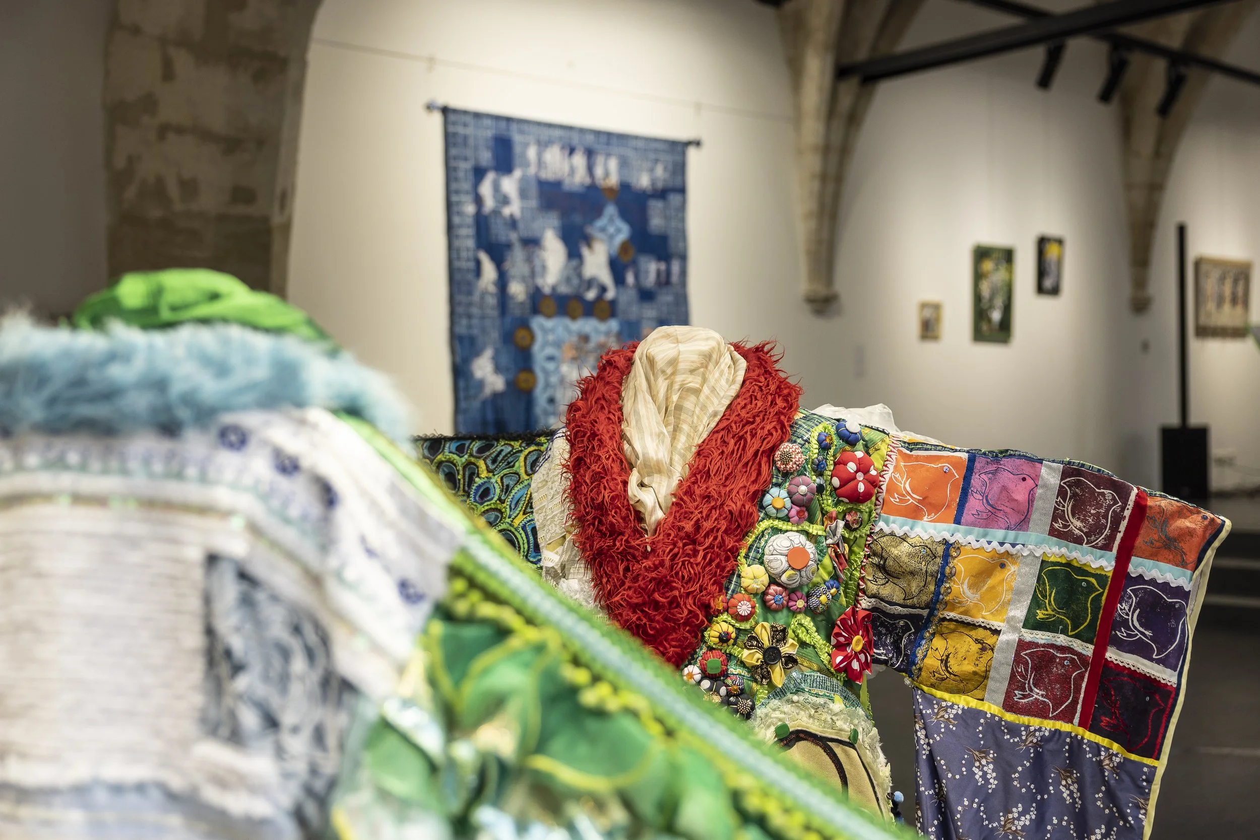 Exposition Marie Pourchot-Trafics-2022-Espace Saint Ravy, Montpellier-Photo Alain Scherer