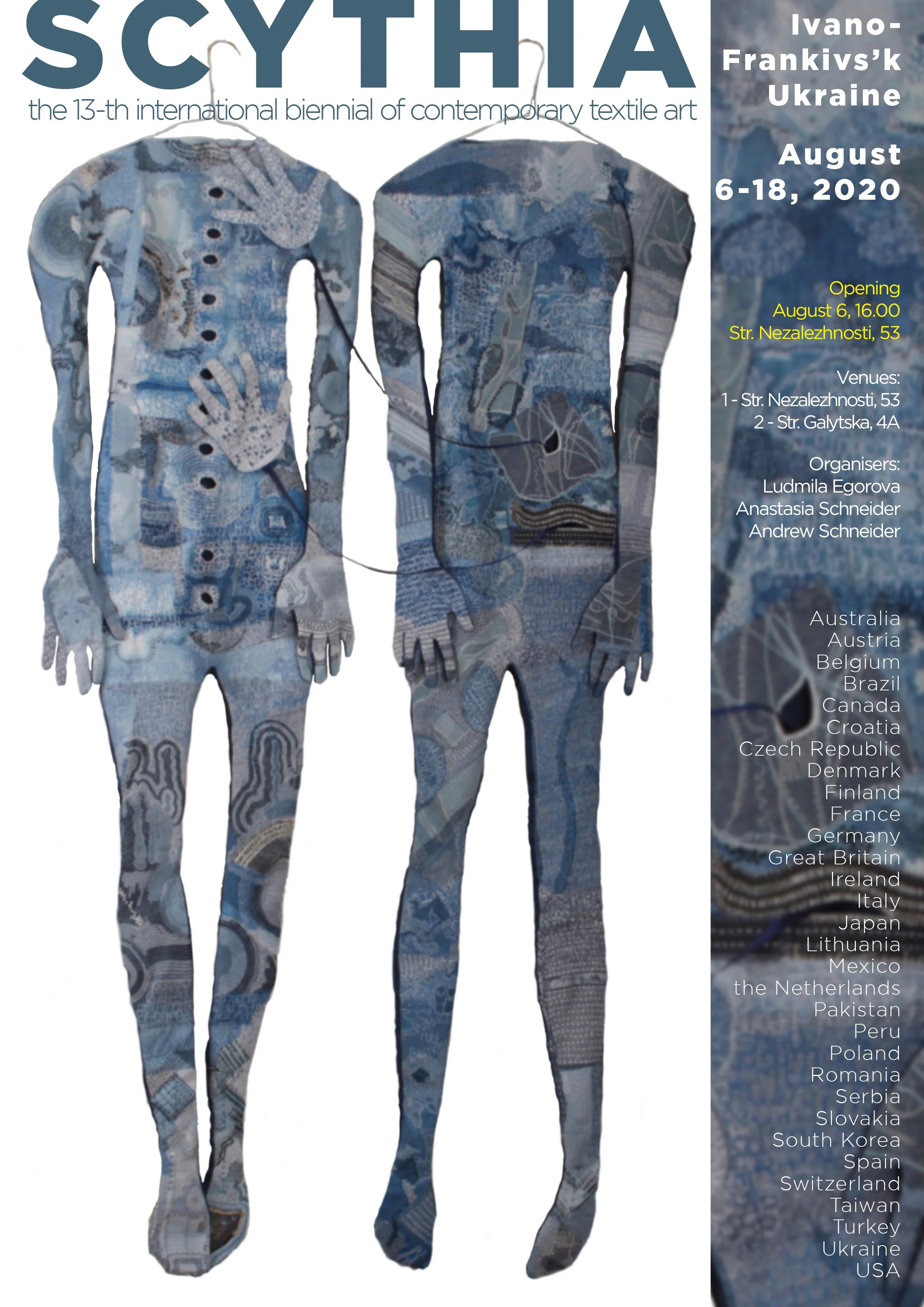 Scythia-13th International Textile Art Biennial, Ukraine - 2020.