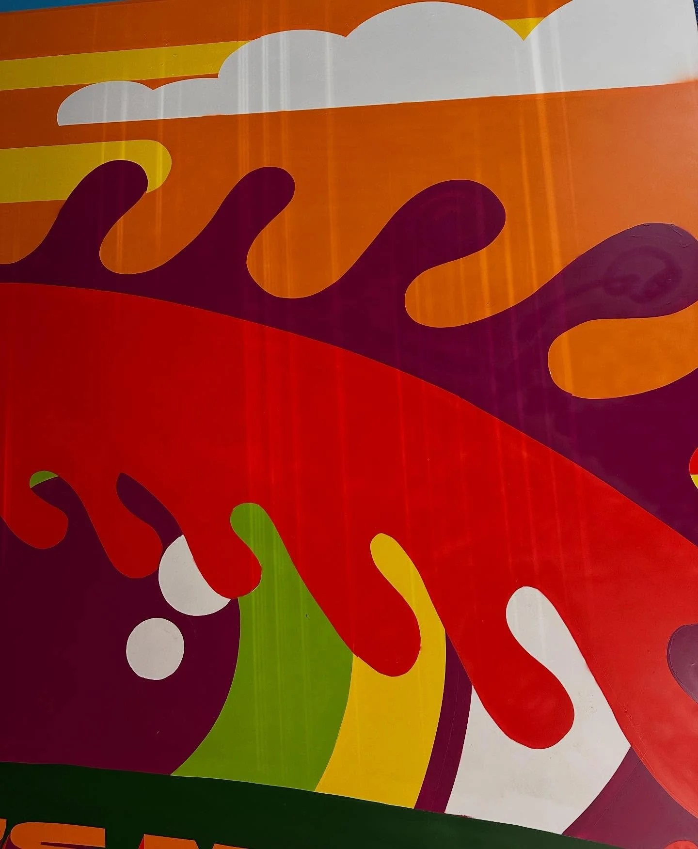 Howdy! Realized it&rsquo;s been a few months since the last post but that&rsquo;s fine. Plenty goin on and all is good. Here&rsquo;s a lil look at a mural I&rsquo;m currently working on with @jakeearly . Thanks for stopping by and see y&rsquo;all soo