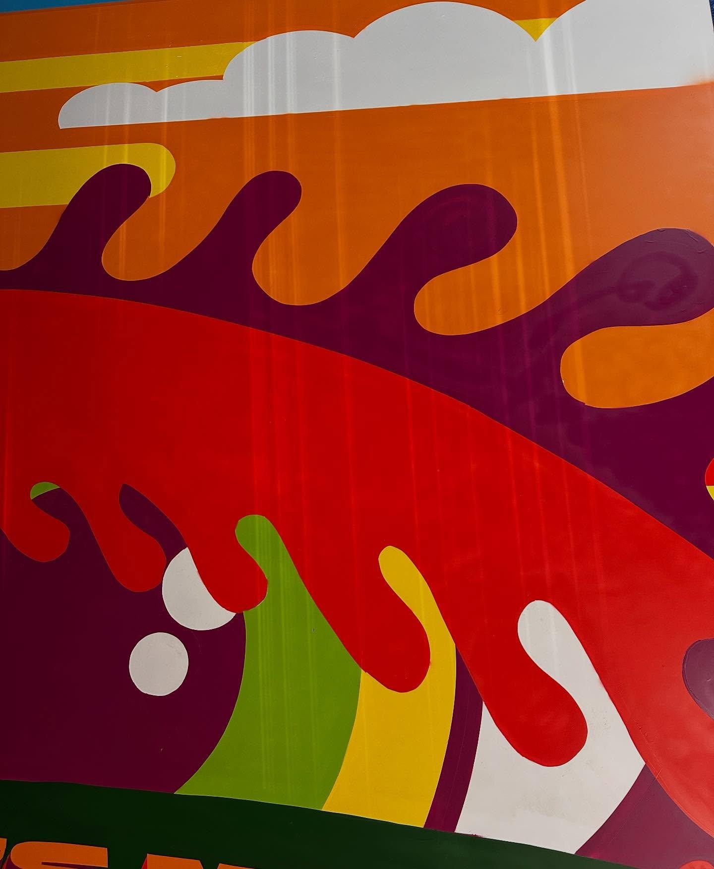 Howdy! Realized it&rsquo;s been a few months since the last post but that&rsquo;s fine. Plenty goin on and all is good. Here&rsquo;s a lil look at a mural I&rsquo;m currently working on with @jakeearly . Thanks for stopping by and see y&rsquo;all soo