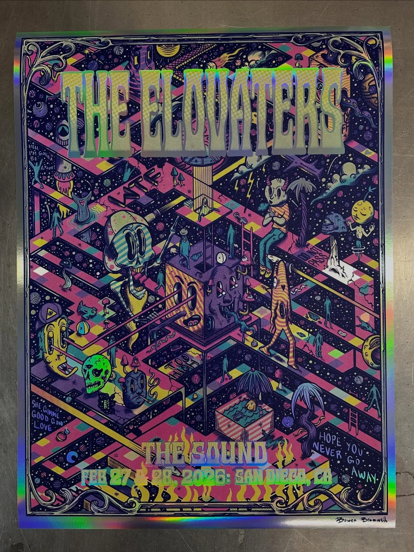 Print dump! Been workin this year and not postin. Here&rsquo;s some from the first few months of 2026. Laters! ✌️
#screenprint #gigposters #bandmerch #limitededitions #hamsterlabs