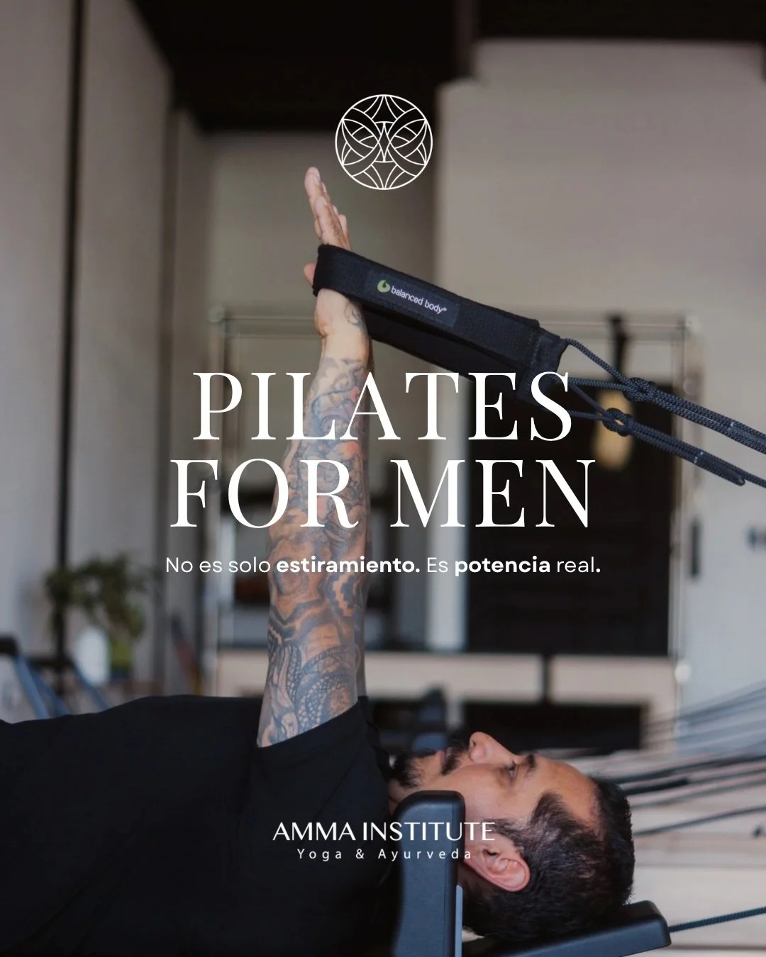 Pilates no es solo estirarte&hellip;
es control, fuerza y precisi&oacute;n.

En este espacio, dise&ntilde;ado solo para hombres, trabajamos lo que casi no se entrena:
- Movilidad real. 
- Simetr&iacute;a corporal. 
- Potencia desde el control.

M&aac