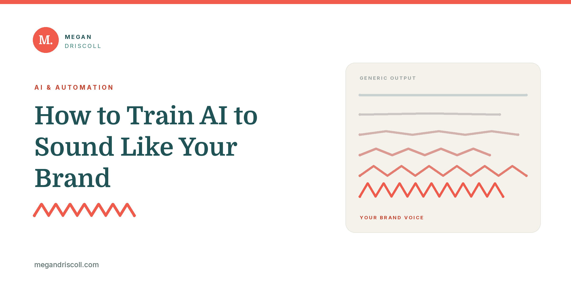 How to Train AI to Sound Like Your Brand