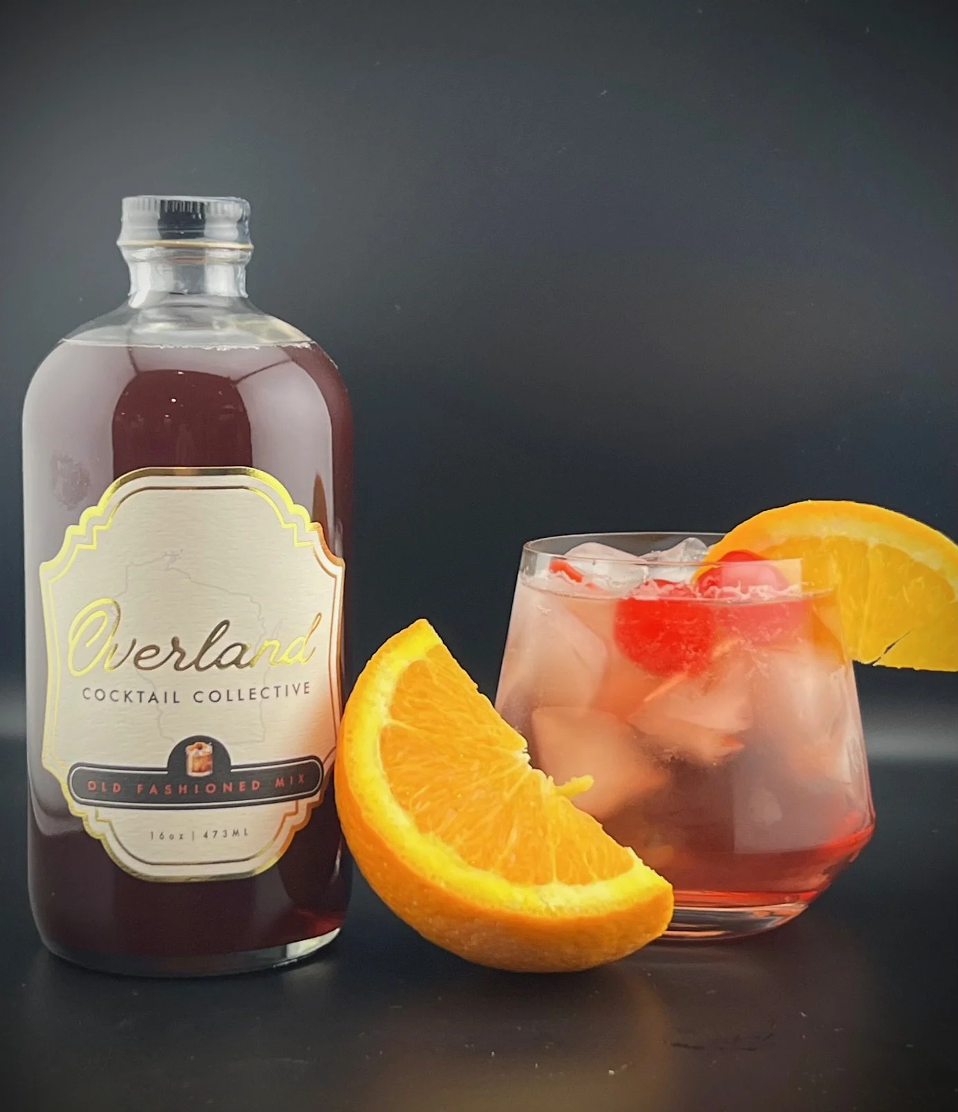 Overland Old Fashioned Mix - 16 oz.