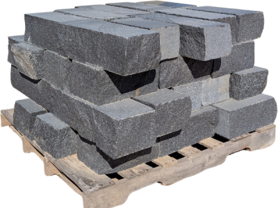 Black Granite Sawn Height Wall Stone