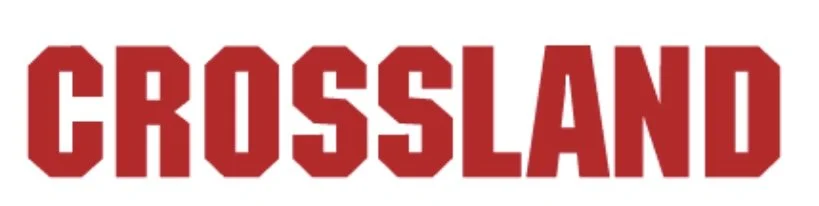The word 'CROSSLAND' in bold red block letters.