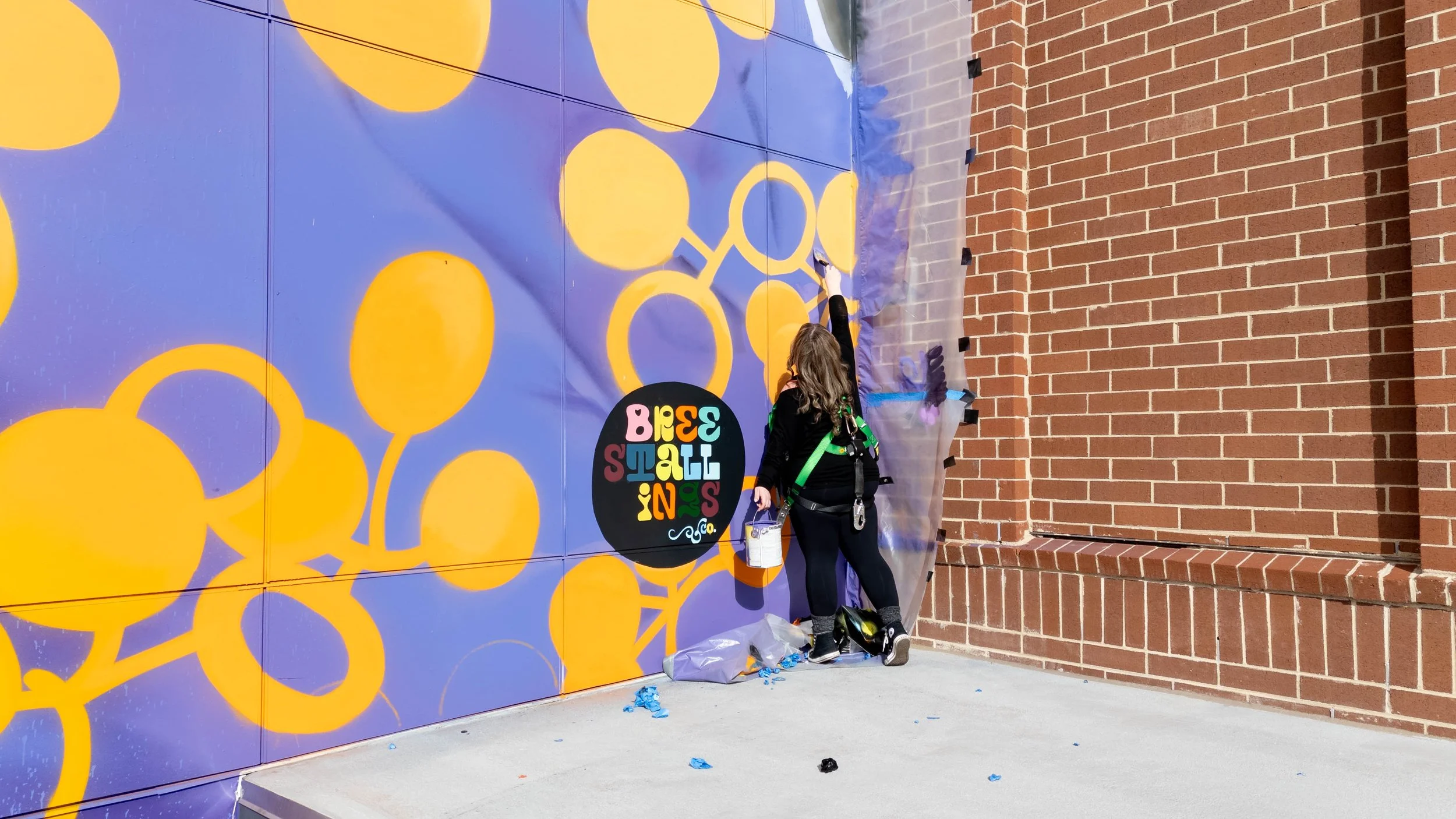 Muralist: Bree Stallings | Location: NoDa, CLT, NC