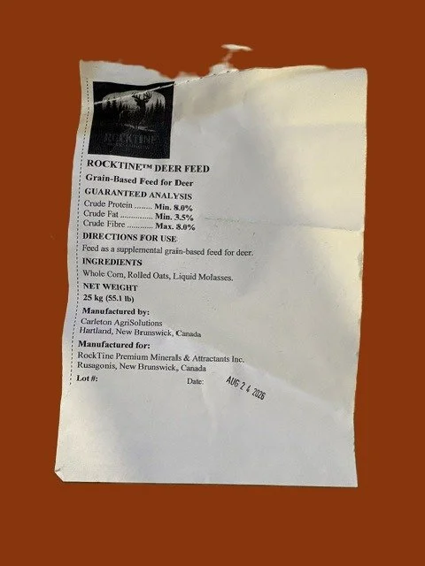 RockTine™ Deer Feed — 25 kg / 55 lb