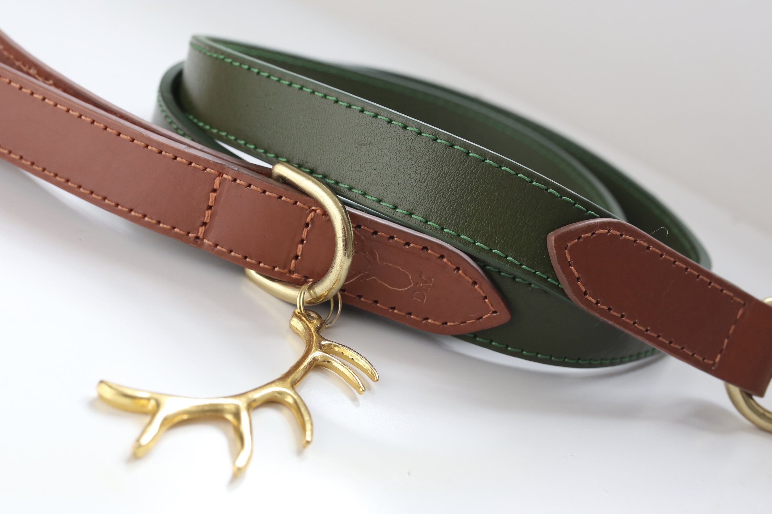 The Country Leather Dog Lead