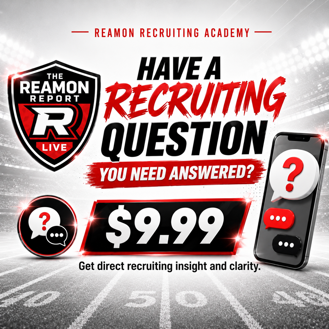 Ask The Reamon Report a Question