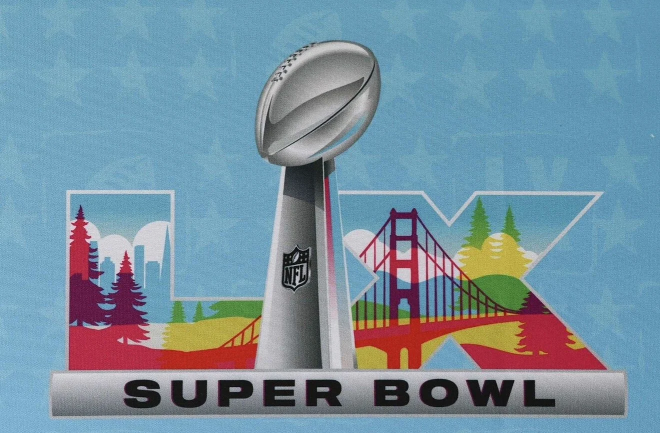 Super Bowl event graphic