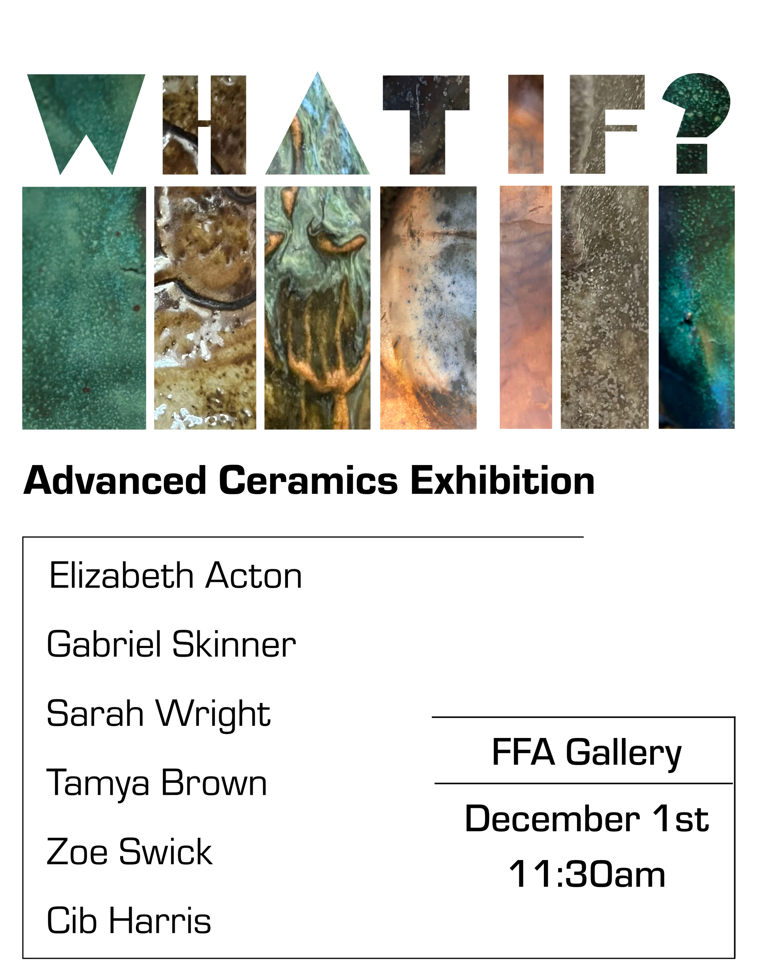 What If?: University of Memphis Advanced Ceramics Exhibition