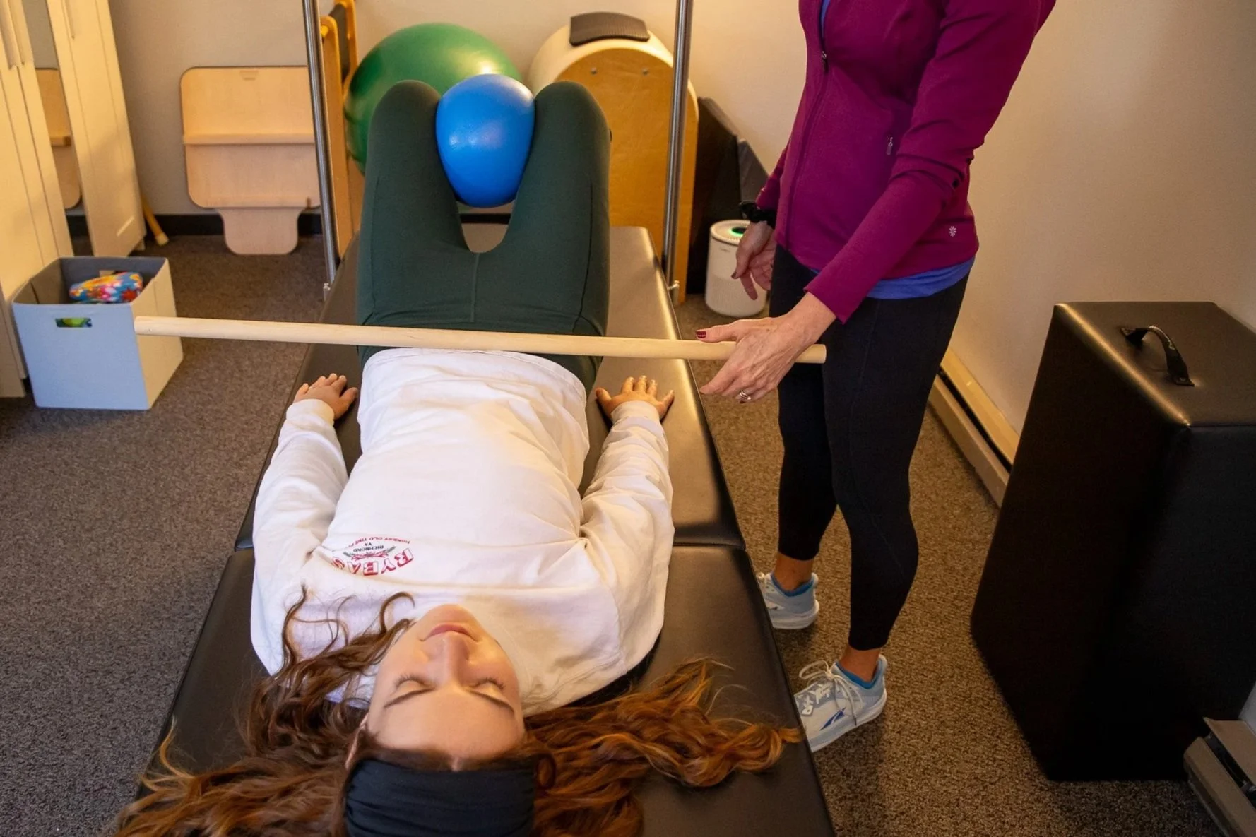 Scoliosis treatment program offered by Mary Beth Blend at BlendFit! In 6-weeks, you'll have a personalized exercise plan unique to your curve, helping you strengthen your spine to sustain and live an active life!