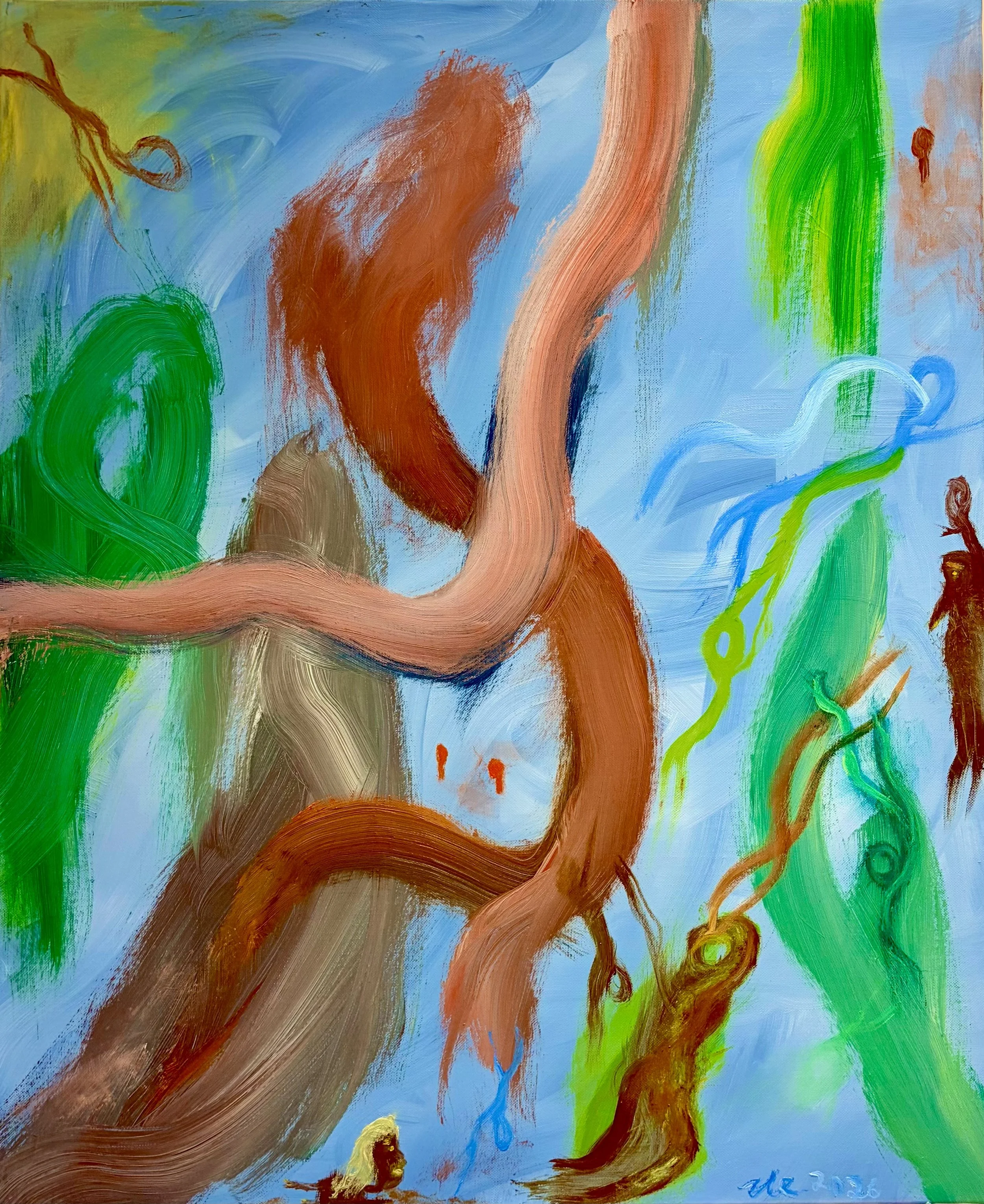 "Flux"
Oil on linen 
73x60
2026