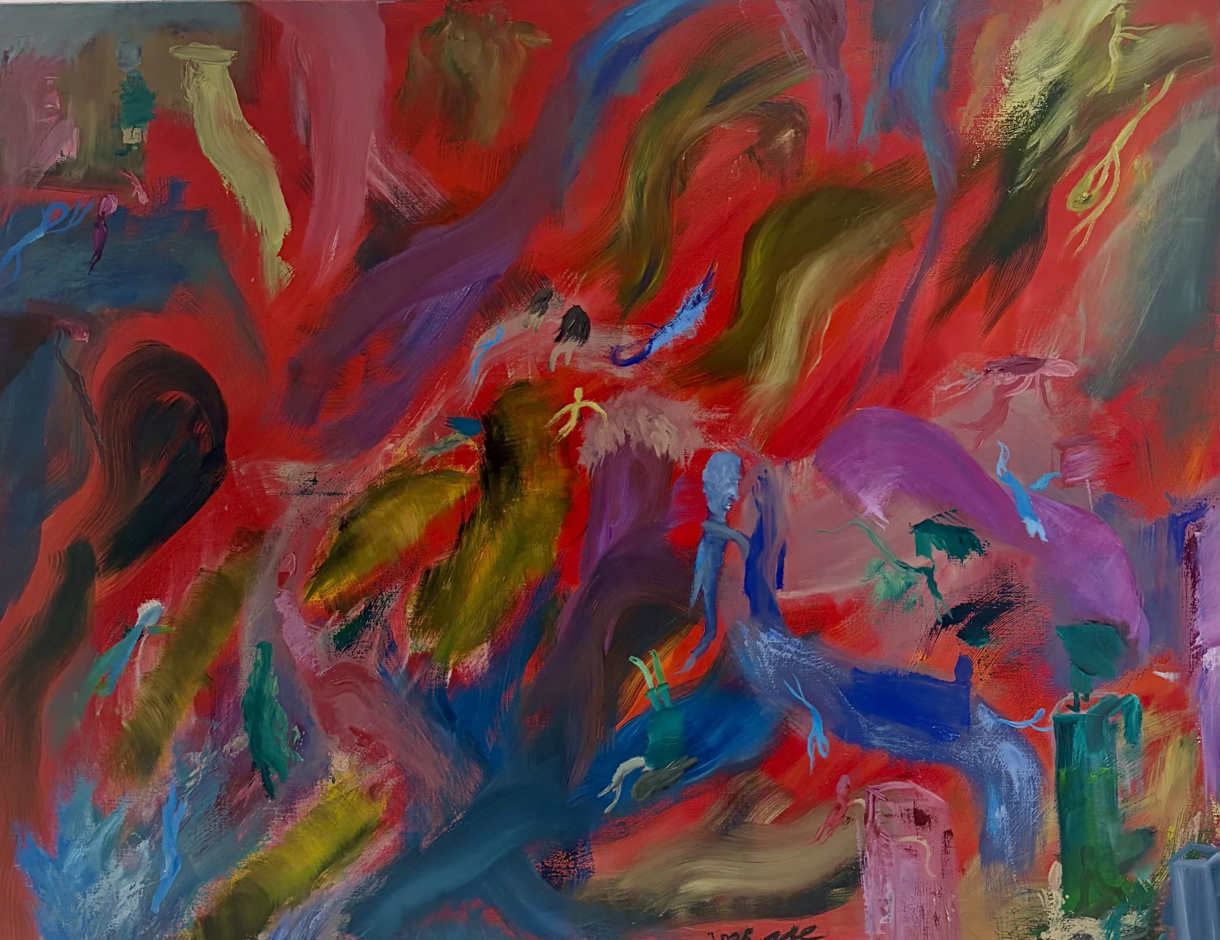 "Winter Love"
Oil on Linen
116x89
2026