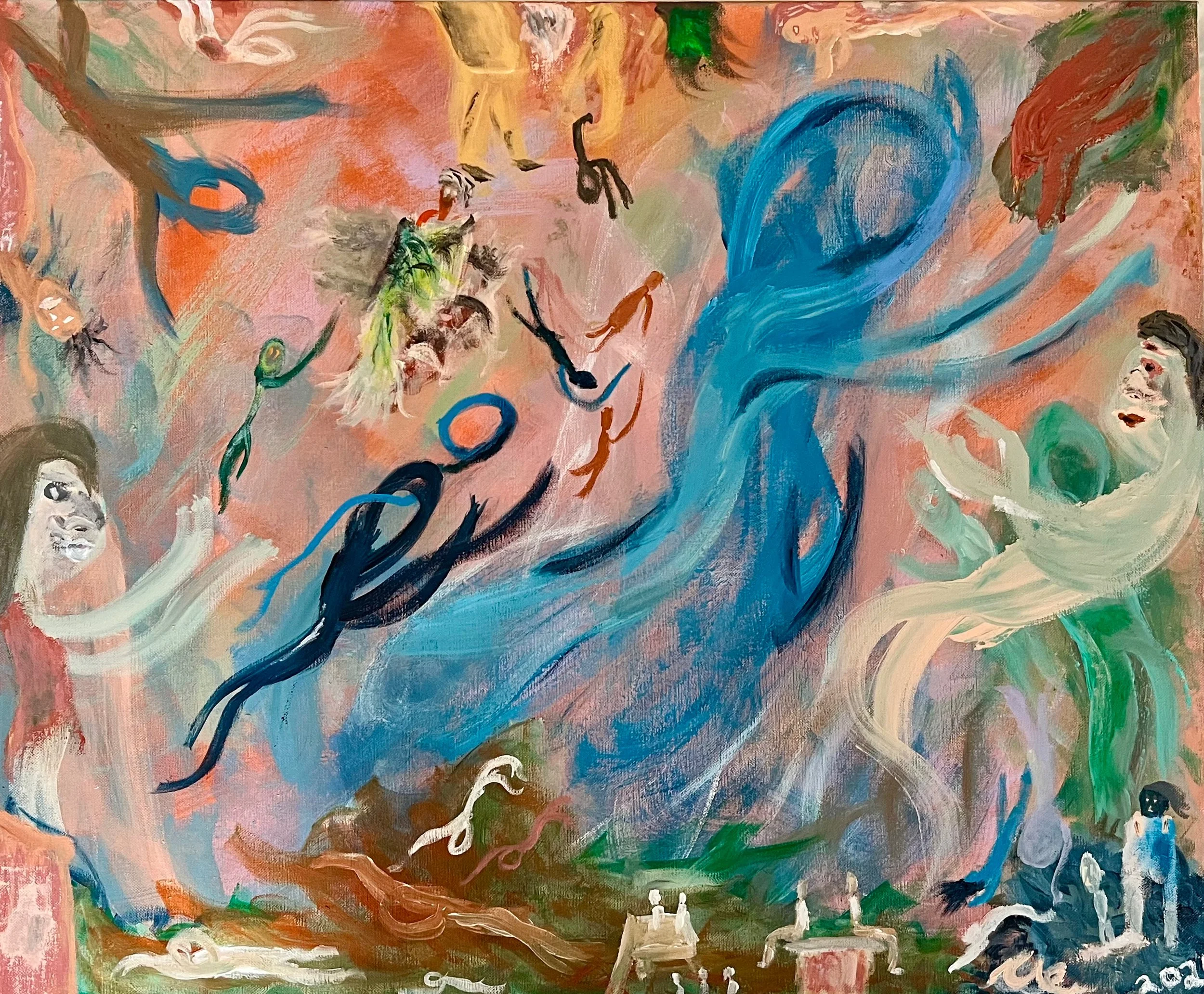 61x72
"Creating"
Acrylic  on Linen
2024