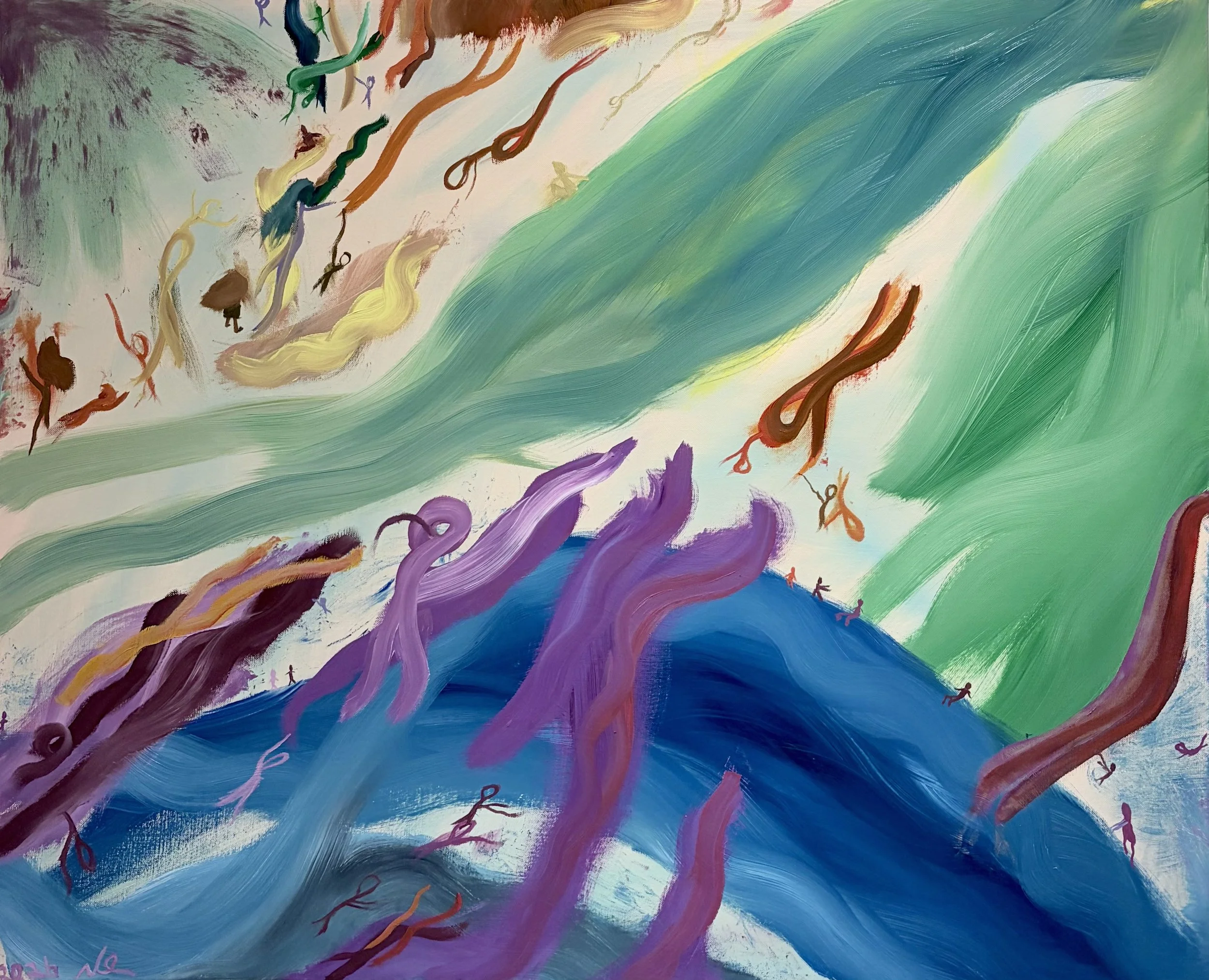 Flâner
100x81
Oil on linen
2026
