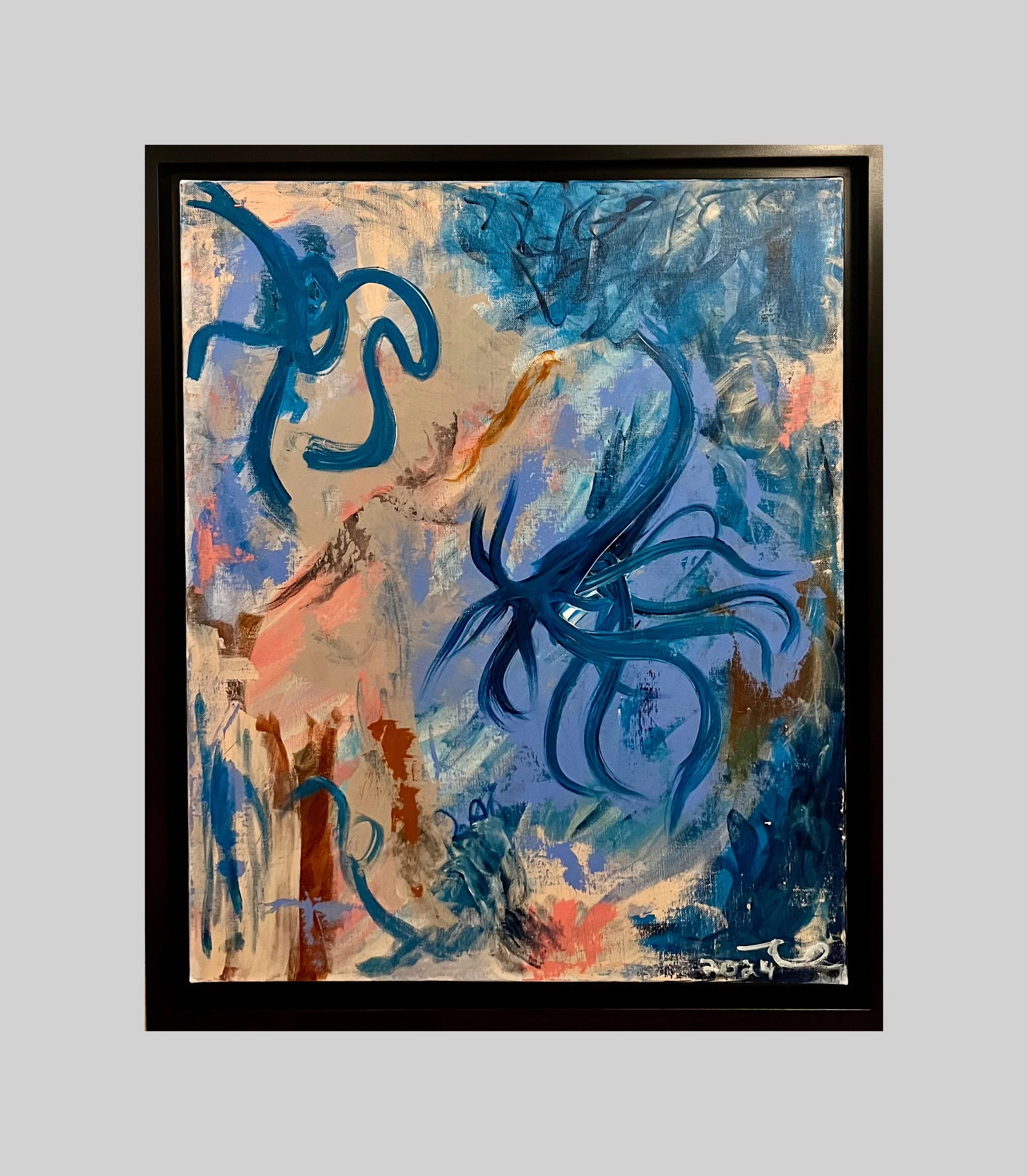 51x60
"Upper the sea"
Acrylic on Linen
2024