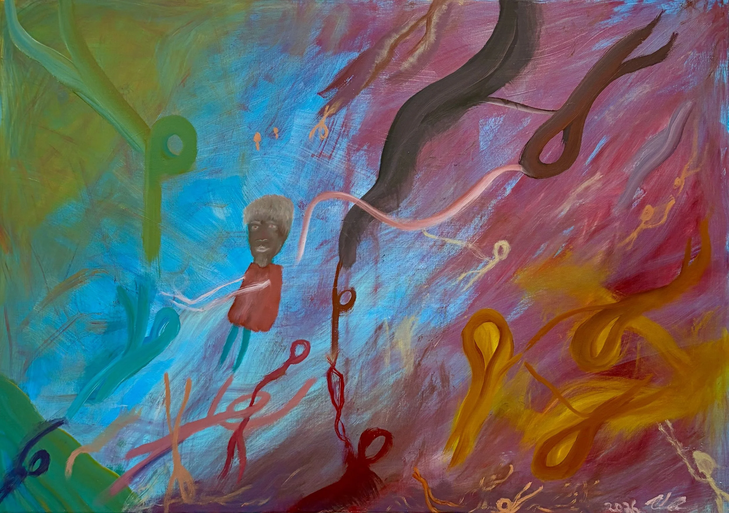 "Wild Bloom"
Oil on linen
92x65
2026