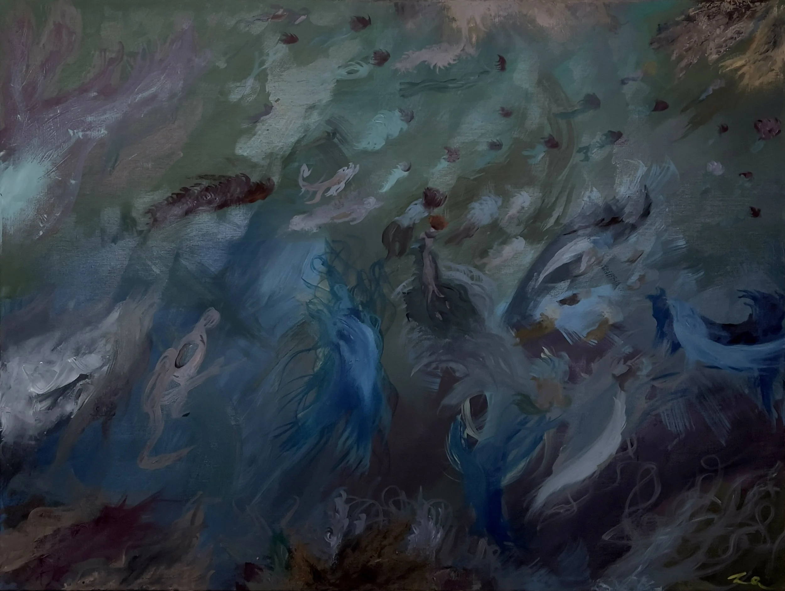 "Escape"
Oil on Linen
154x115
2022