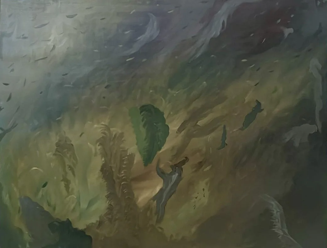 "Emotions Swimming"
Oil on Linen
110x85
2021