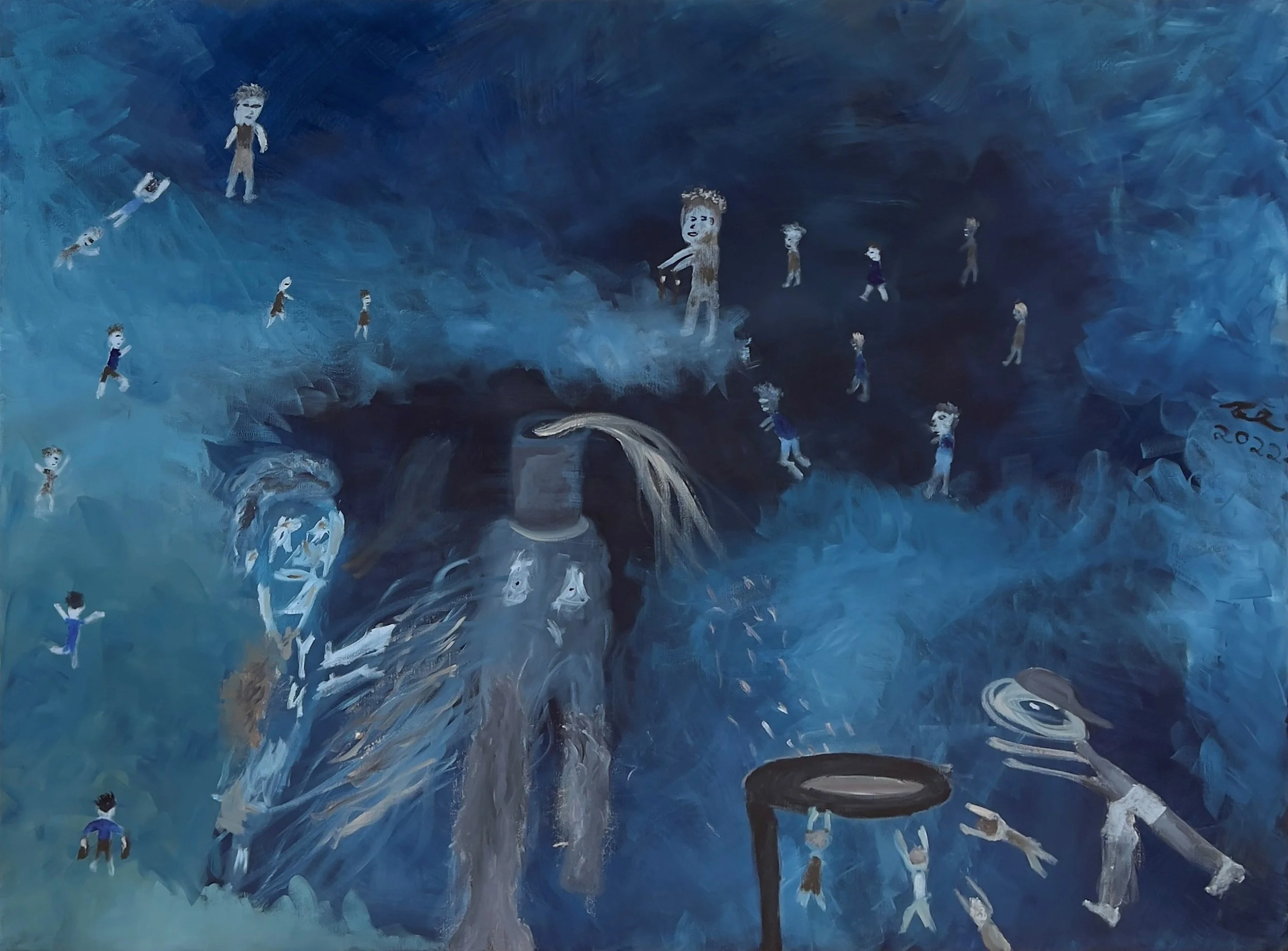 110x90
"Moving"
Oil on Linen
2022