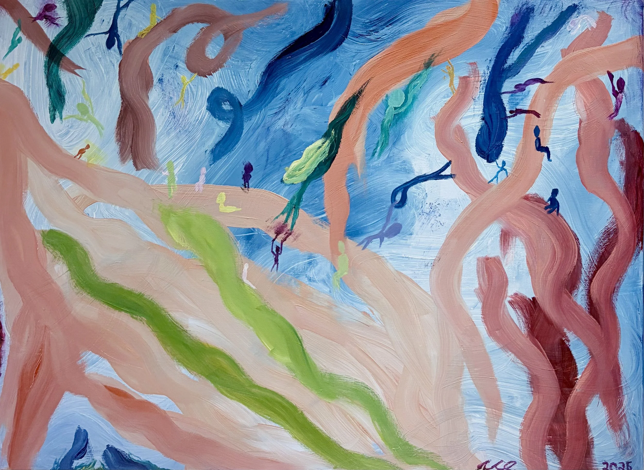 Summer Flow
81x60
Oil on linen
2026