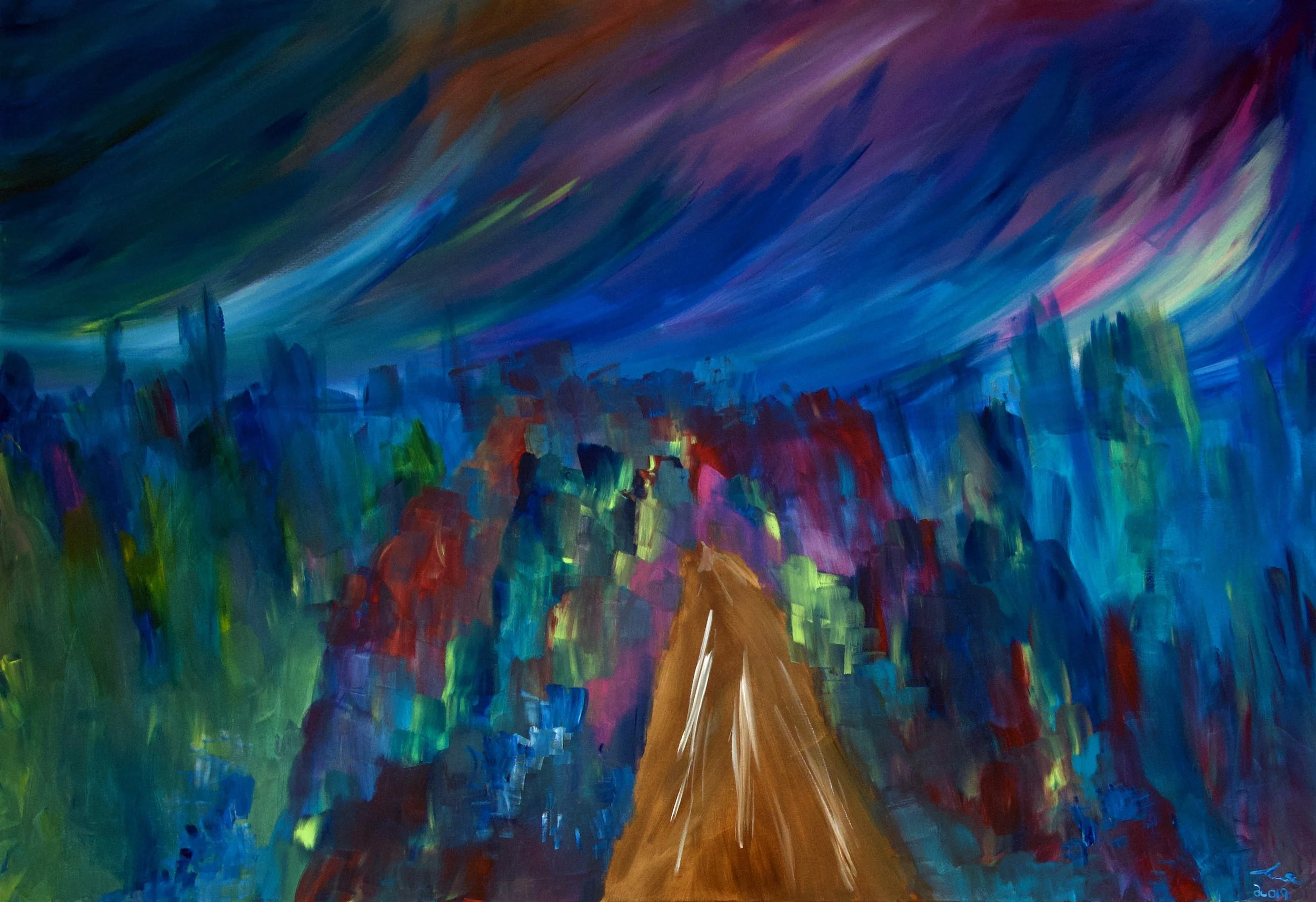 "The Right Way"
Acrylic on Canvas
140x200
2019