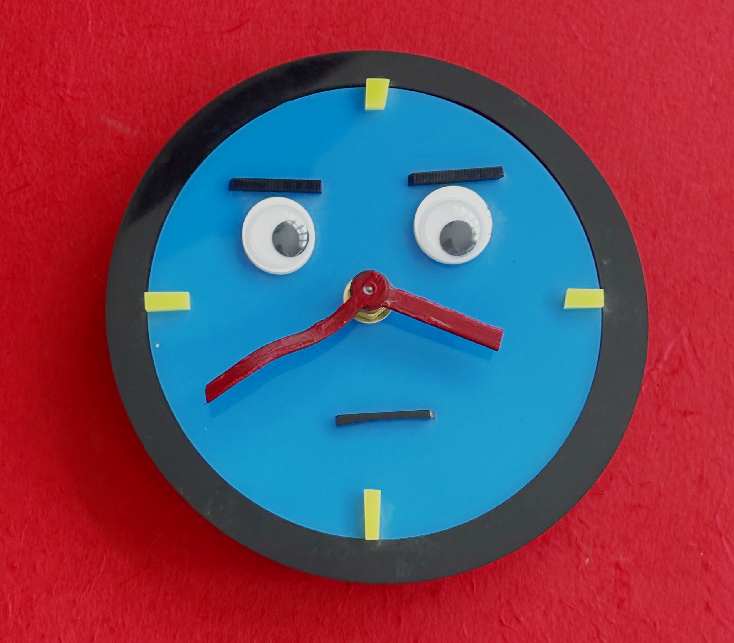 Tony The Talking Clock | Mixed Media DT Project | Inspired by Don't Hug Me I'm Scared