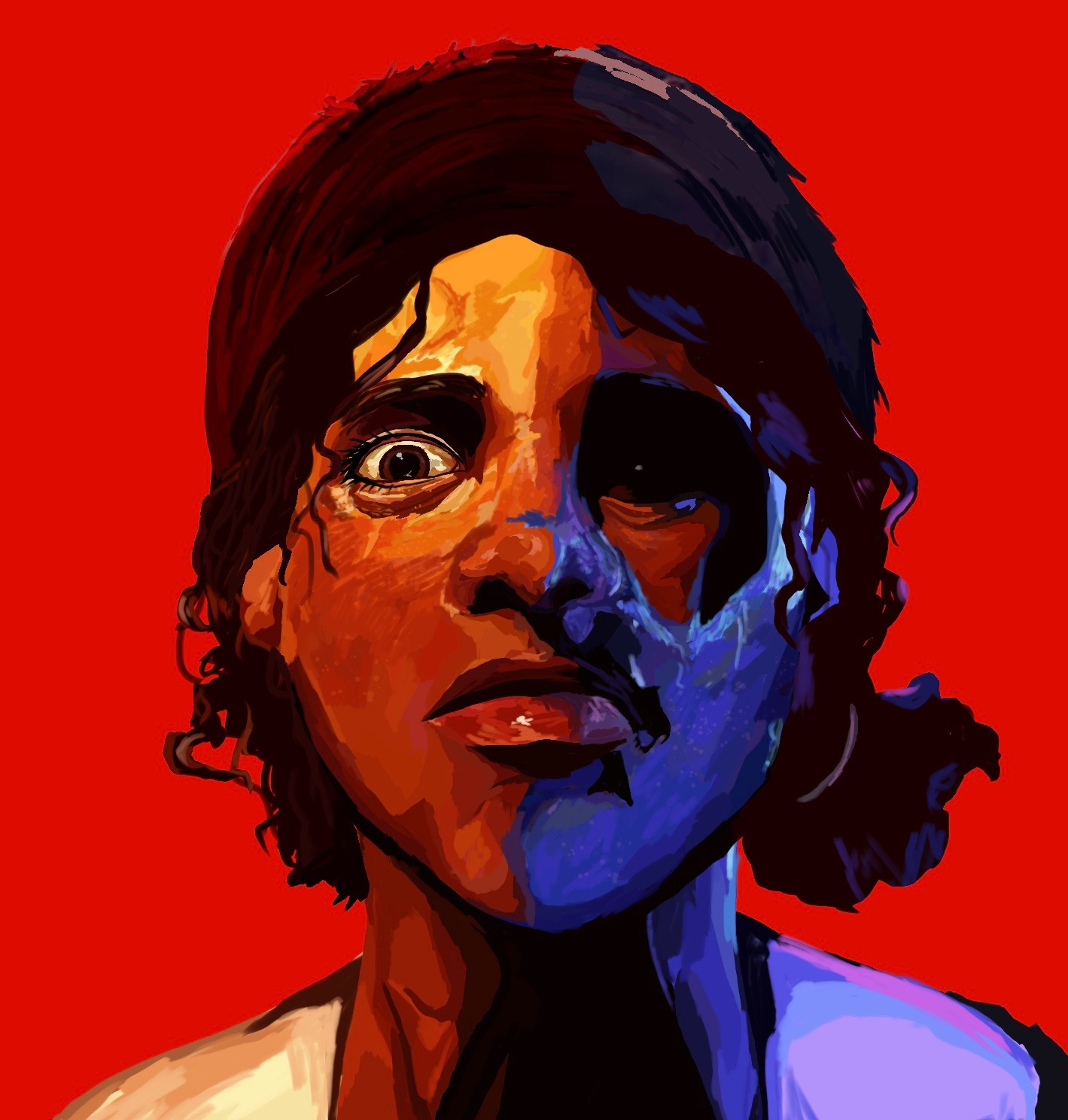 Digital Painting | Inspired by American Psycho