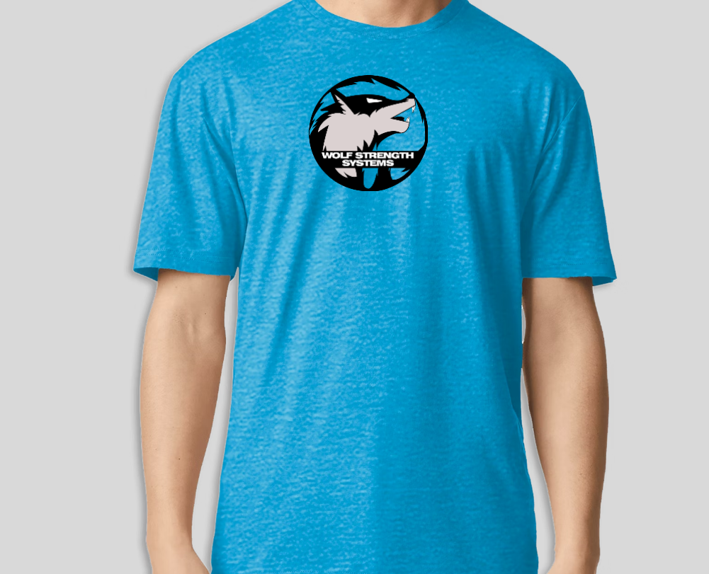 Unisex Logo Comp Tee Blue/Black