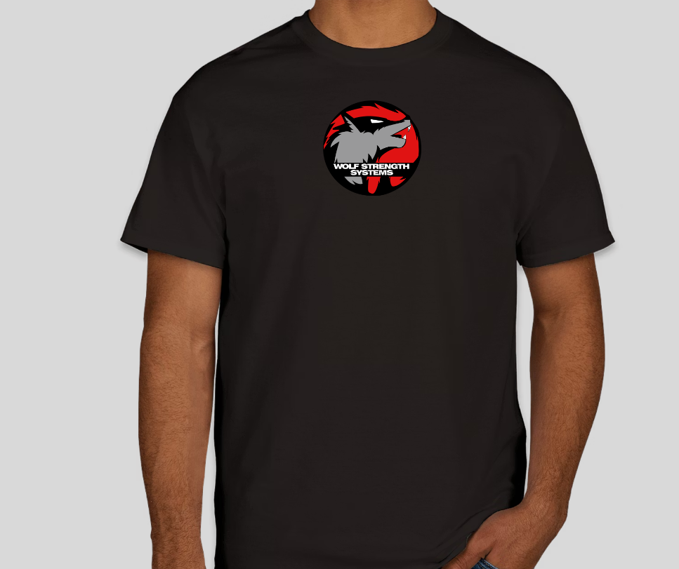 Unisex Logo Comp Tee Red/Black